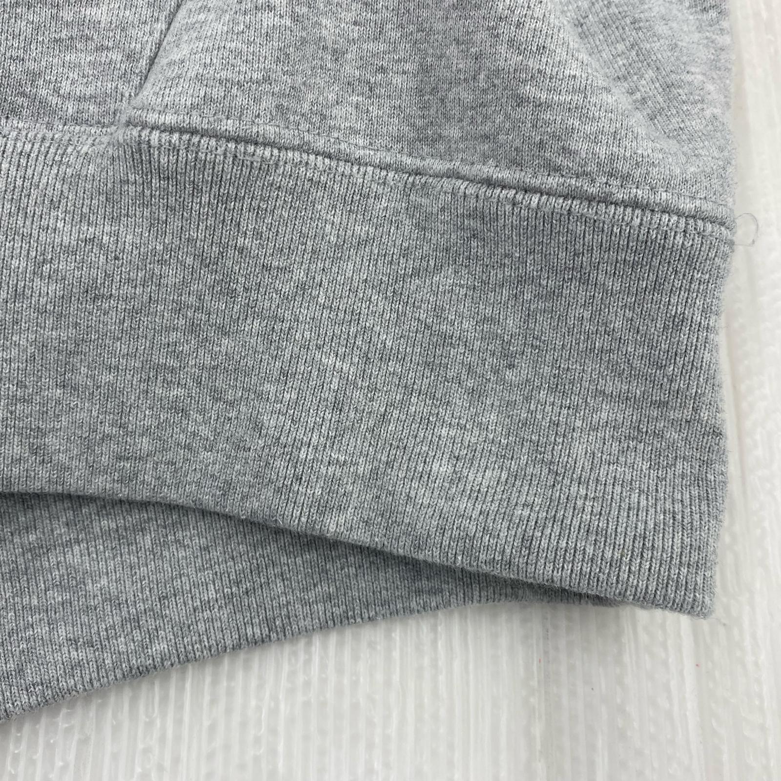 パーカー Supreme satin applique hooded sweatshirt S グレー S グレー