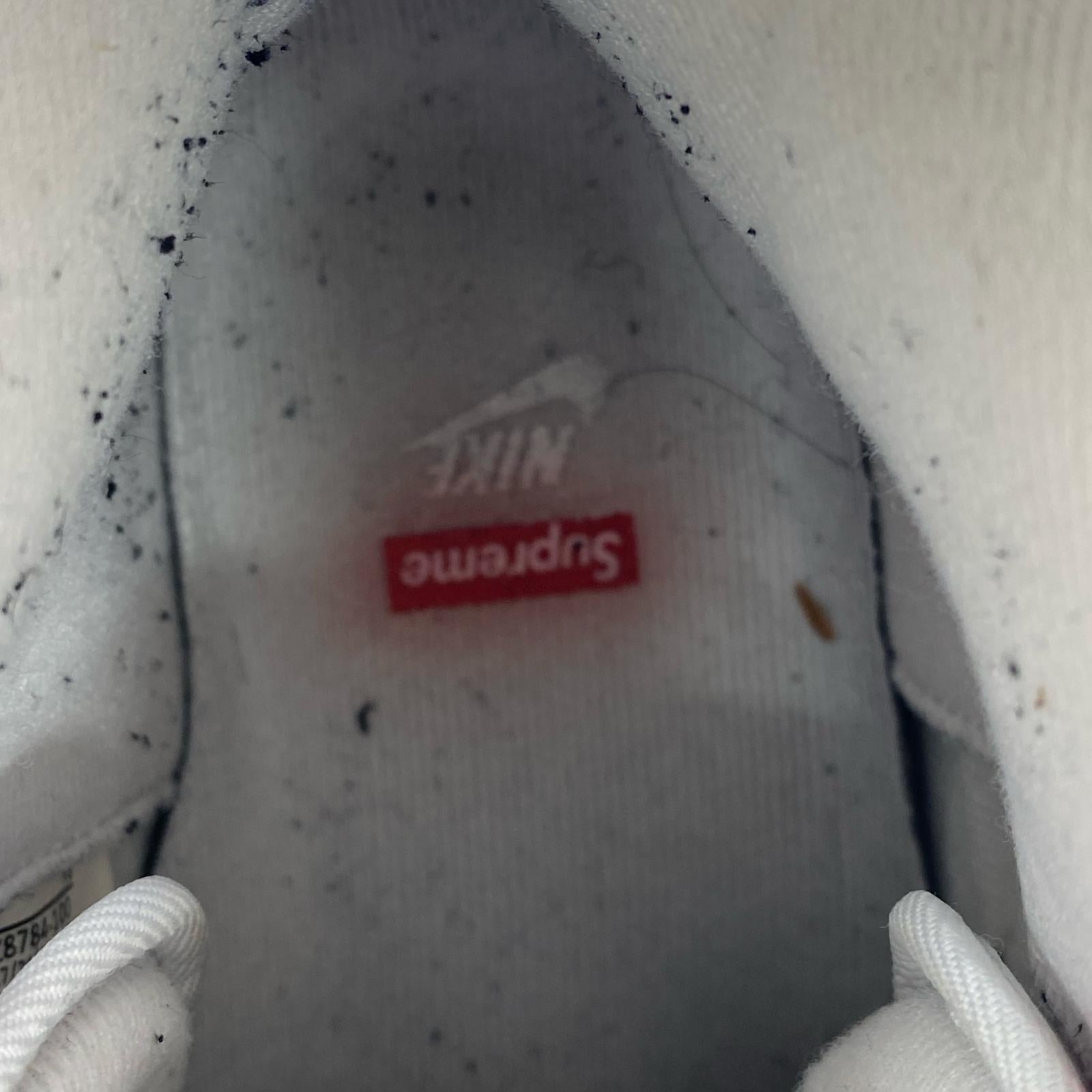 スニーカー Air Force 1 Mid×Supreme 28cm 28cm (US10 UK9 1/2 EU46) ホワイト
