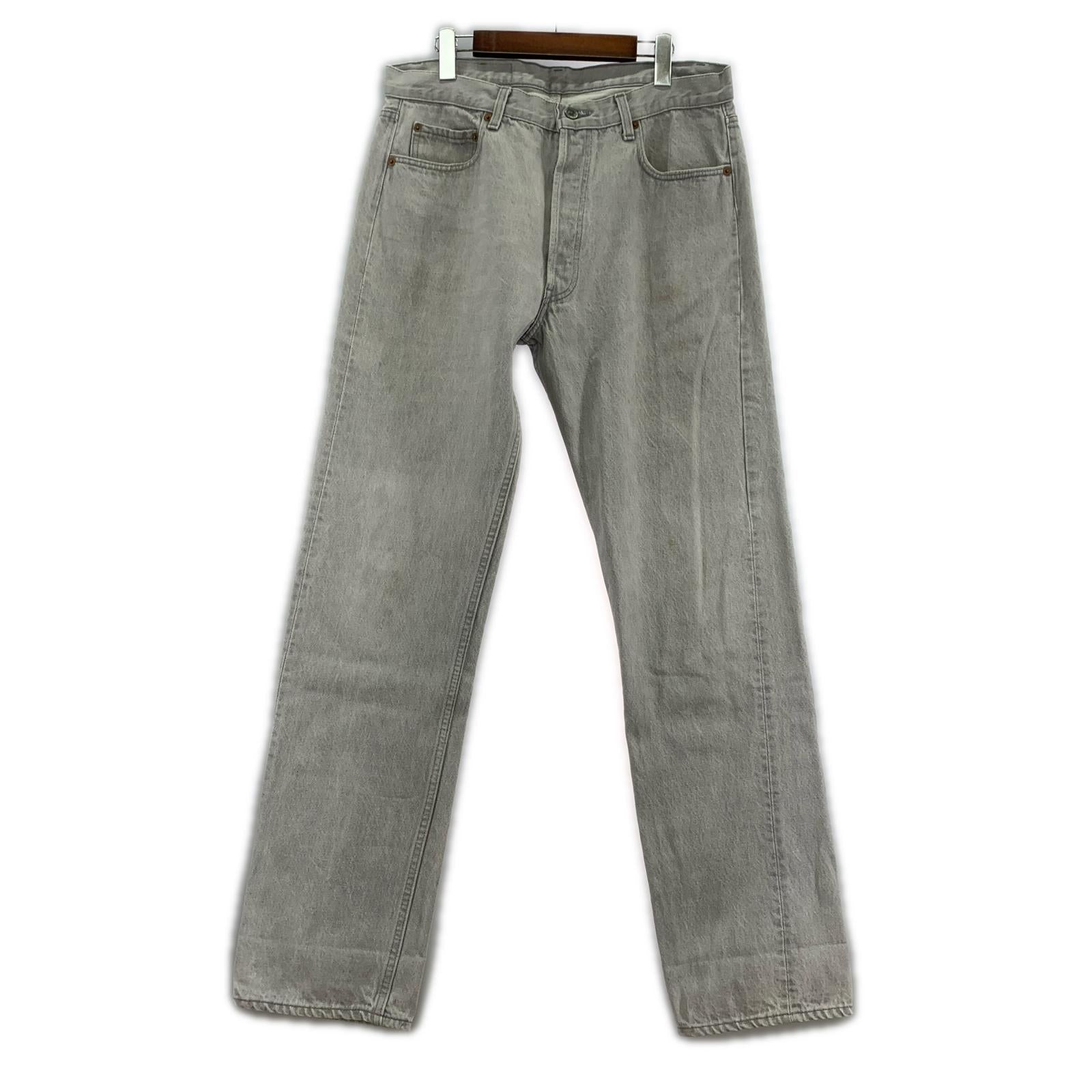 デニムパンツ 80~90s 501 ボタン裏532 36 グレー グレー