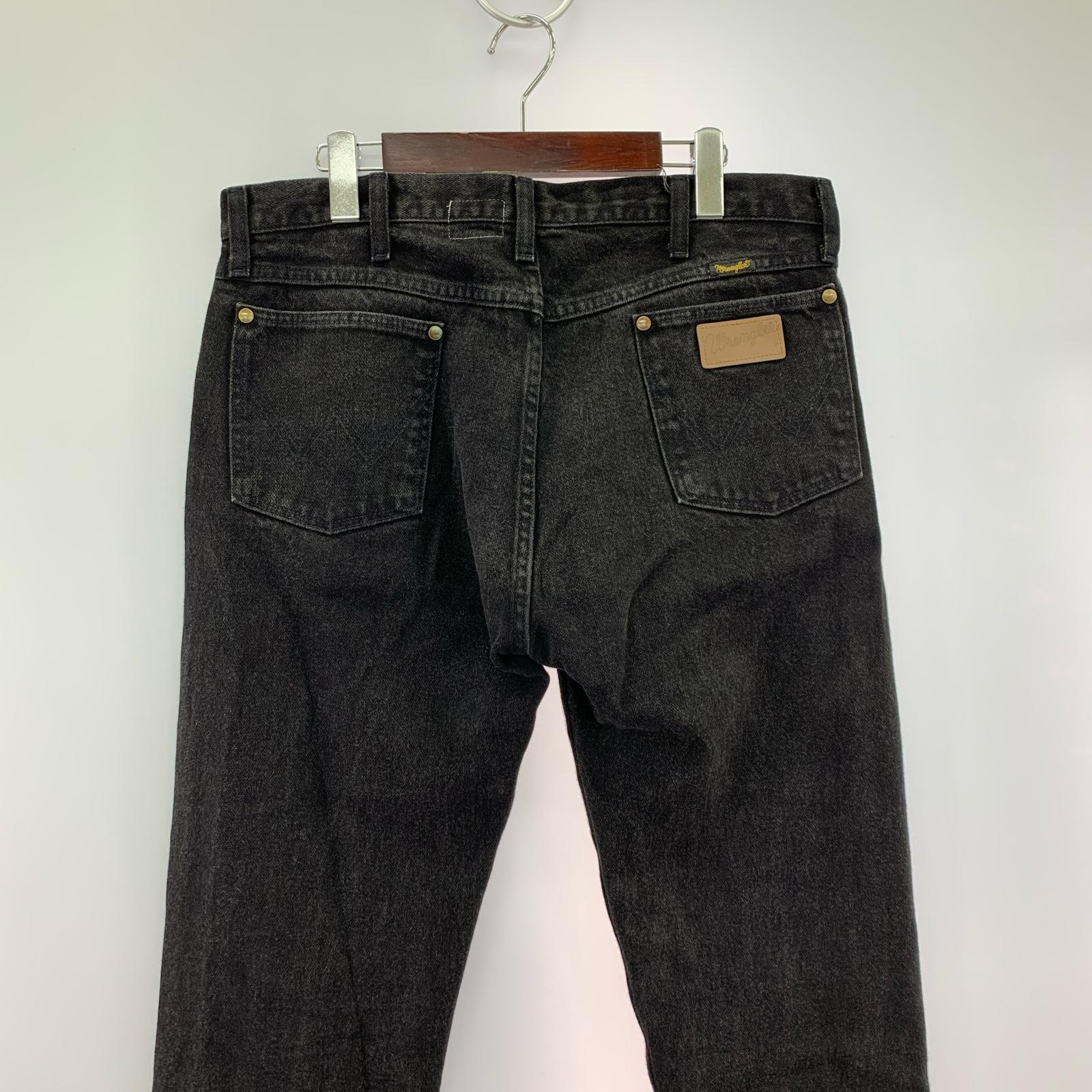 デニムパンツ WRANGLER third hand ブラック 34 ブラック