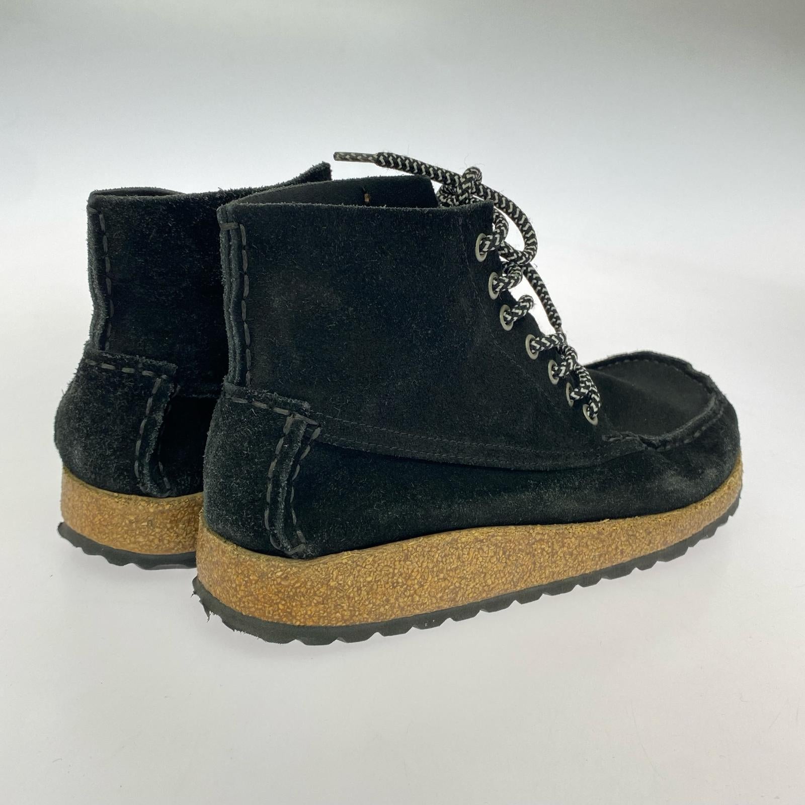 ブーツ BIRKENSTOCK MARTON スウェード 1014991 黒 (24) ブラック