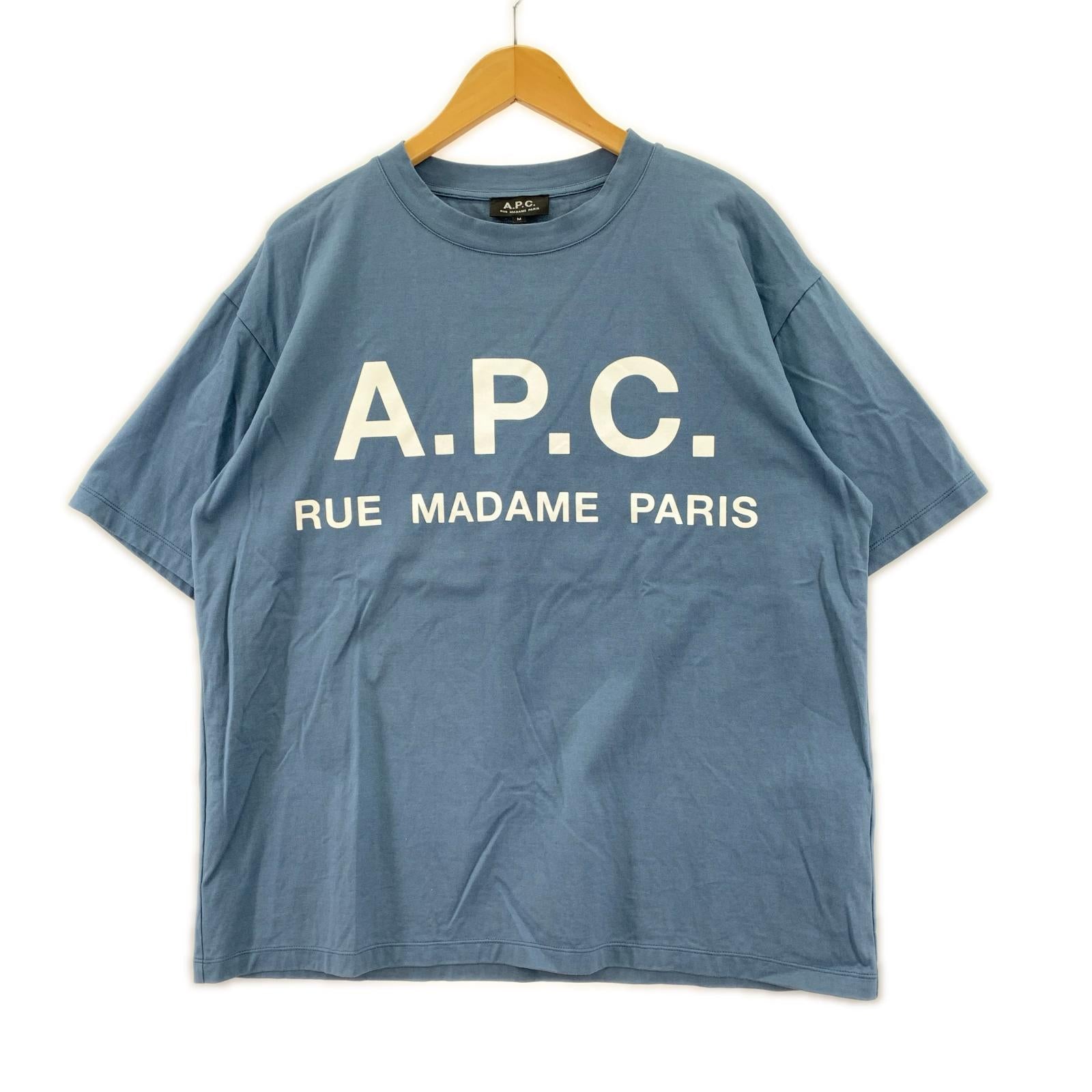 半袖Ｔシャツ RUE MADAME PARIS/M/ブルー M ブルー
