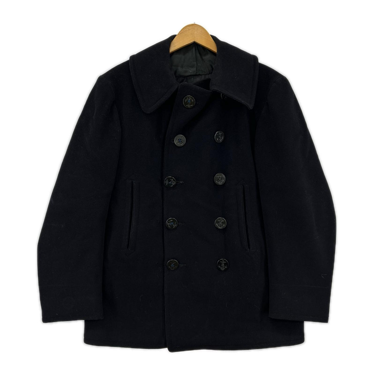 ジャケット NAVAL CLOTHING FACTORY 40s 10ﾎﾞﾀﾝ Pｺｰﾄ