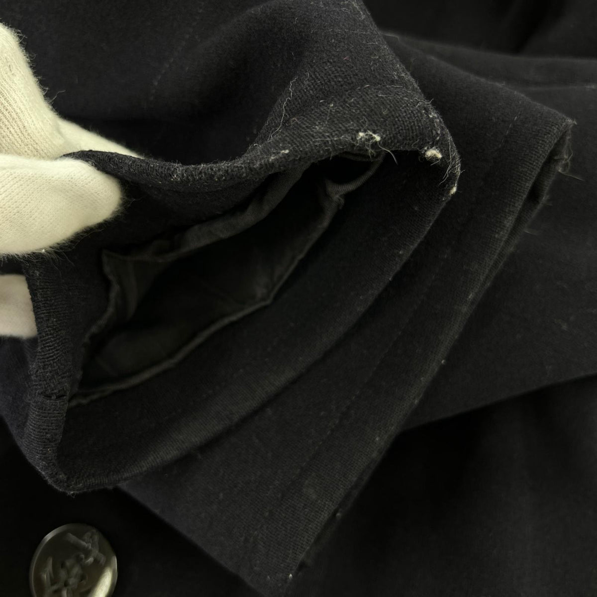 ジャケット NAVAL CLOTHING FACTORY 40s 10ﾎﾞﾀﾝ Pｺｰﾄ
