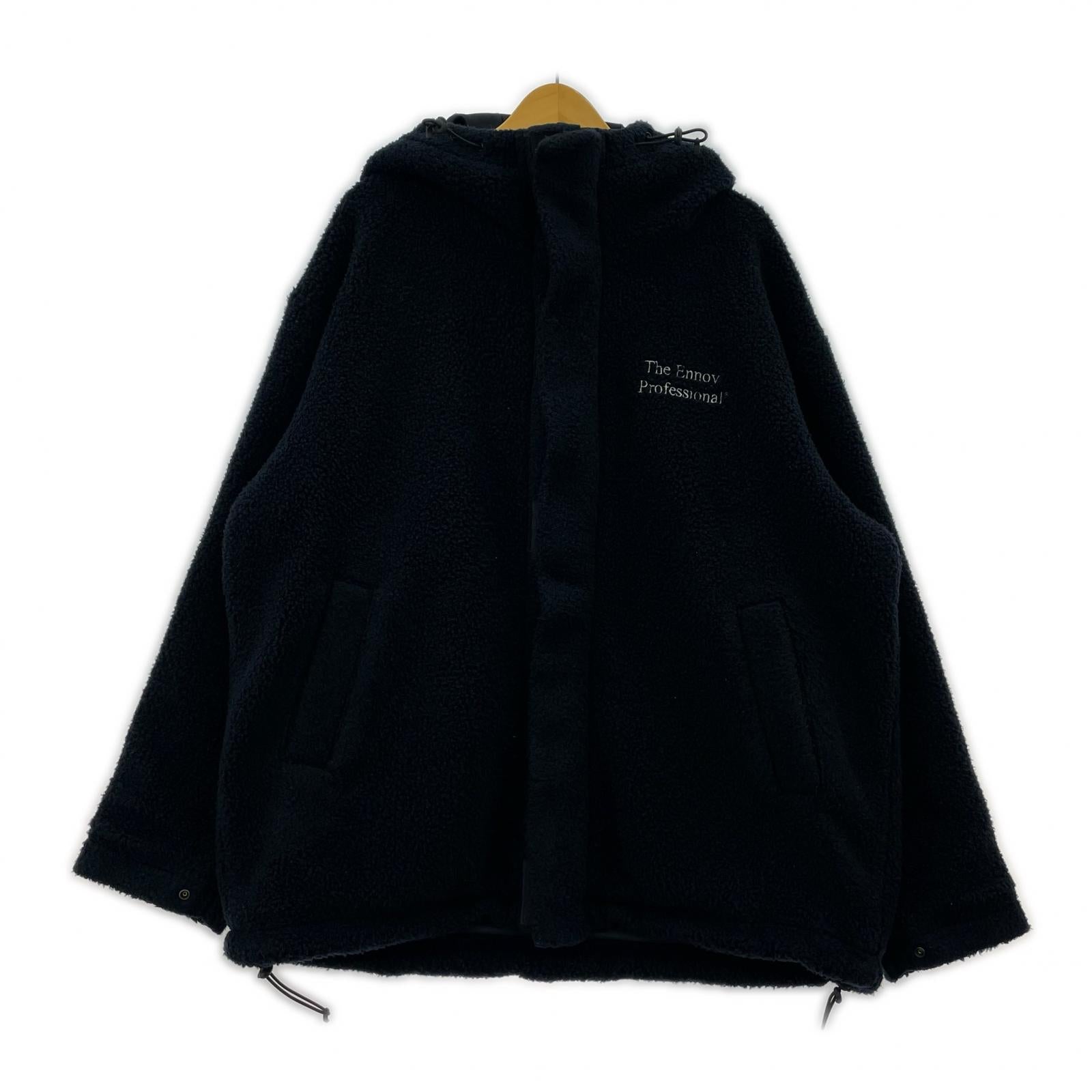 ジャケット Ennoy/Fleece Jacket/サイズL L ブラック