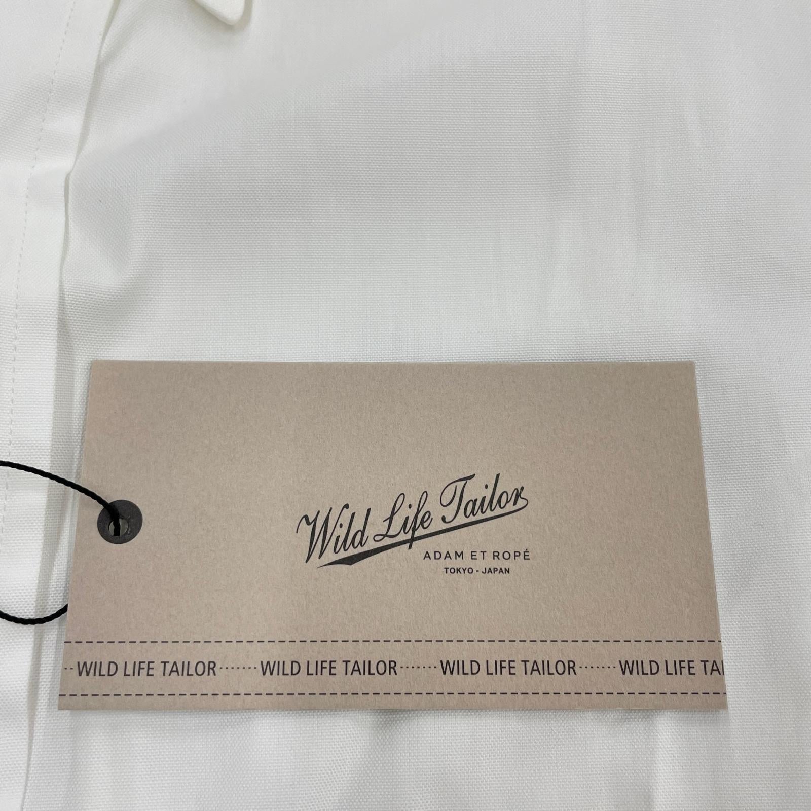 半袖シャツ WILD LIFE TAILOR/EX BD Shirt/L 38 ホワイト