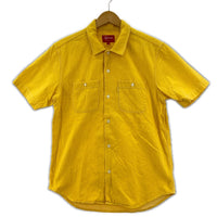 半袖シャツ 15SS/Classic Logo Denim Shirt/S/イエロー S イエロー