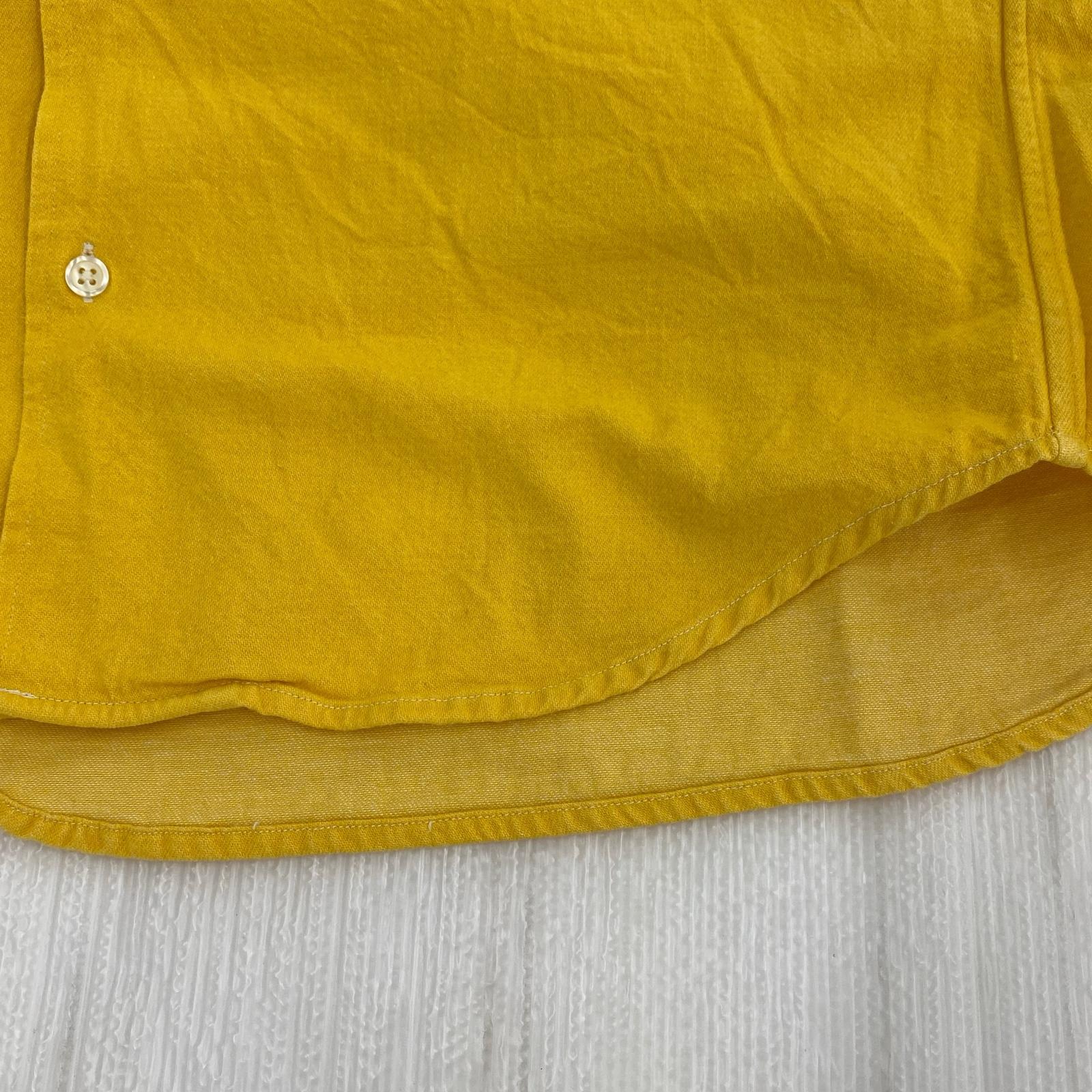半袖シャツ 15SS/Classic Logo Denim Shirt/S/イエロー S イエロー