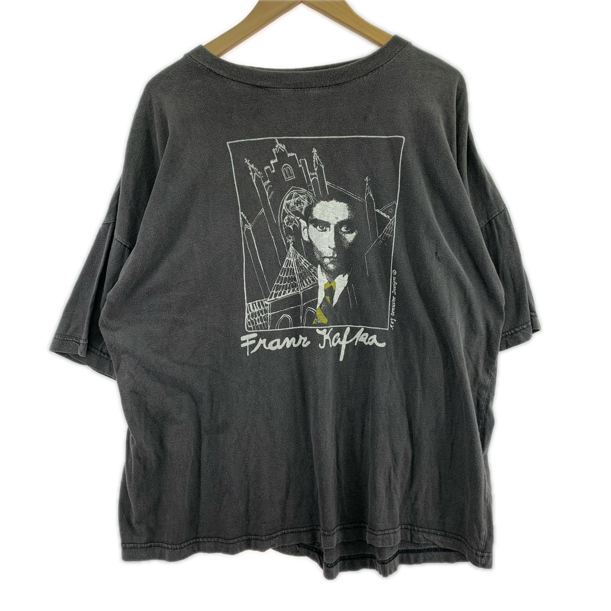 半袖Ｔシャツ Franz Kafka/ｸﾞﾚｰ グレー