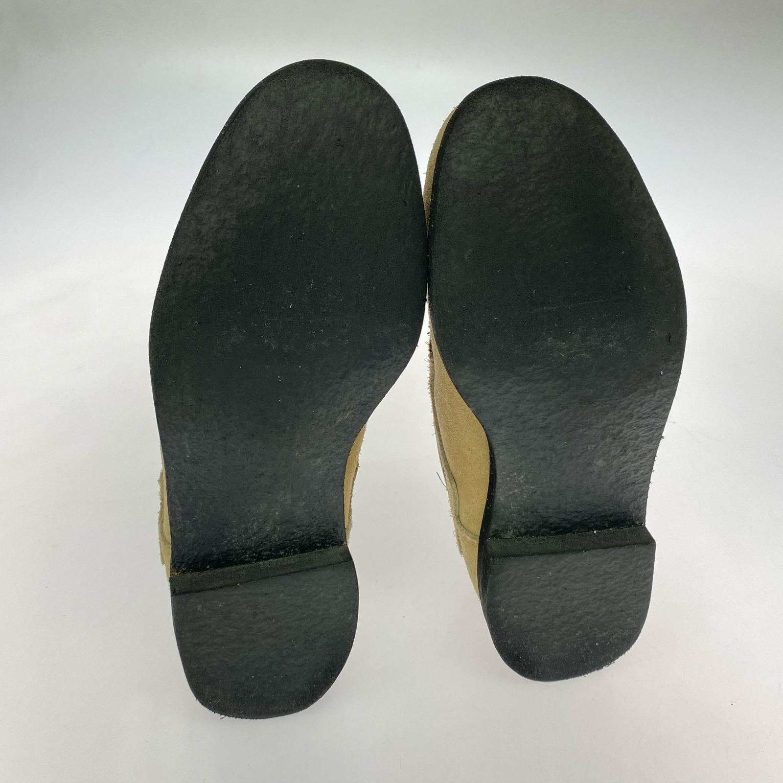 ブーツ RED WING 旧羽タグ スウェードオックスフォード 2142 ベージュ (US6E) ベージュ