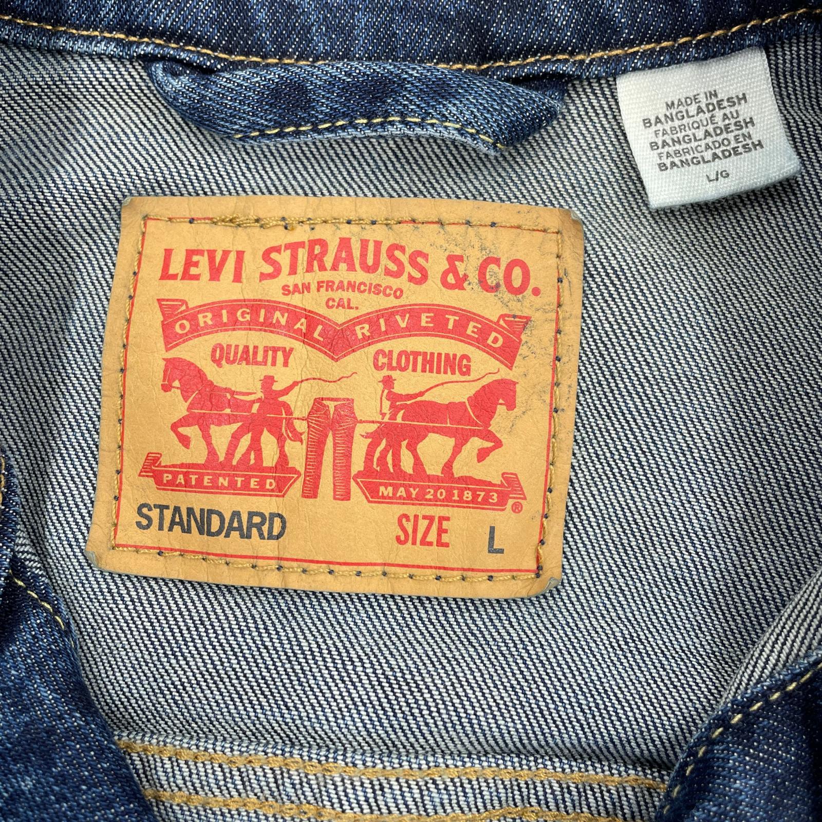 デニムジャケット PC9-72334-0322 STANDARD L ブルー