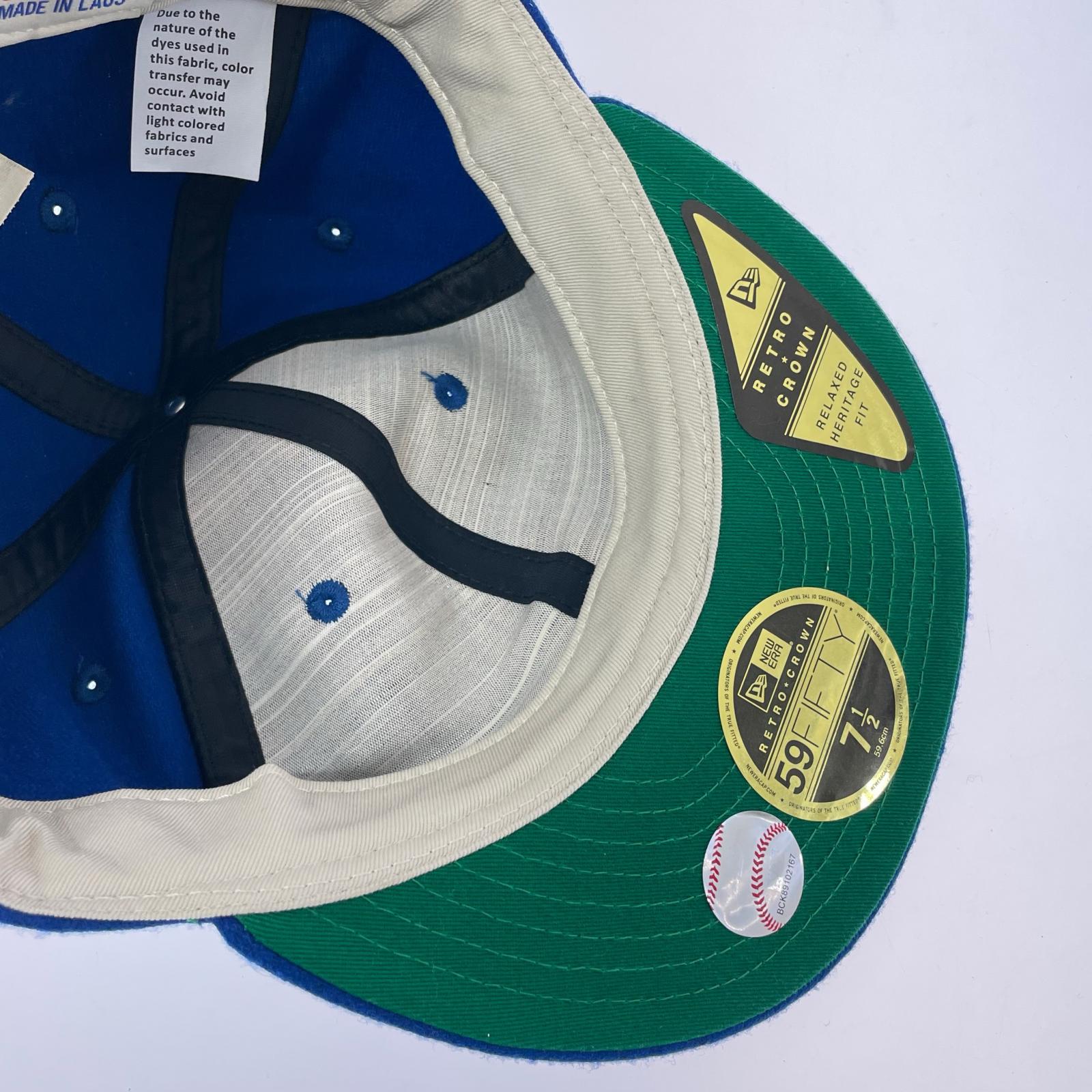 キャップ NEW ERA×ESSENTIALS FEAR OF GOD 59FIFTY キャップ ブルー