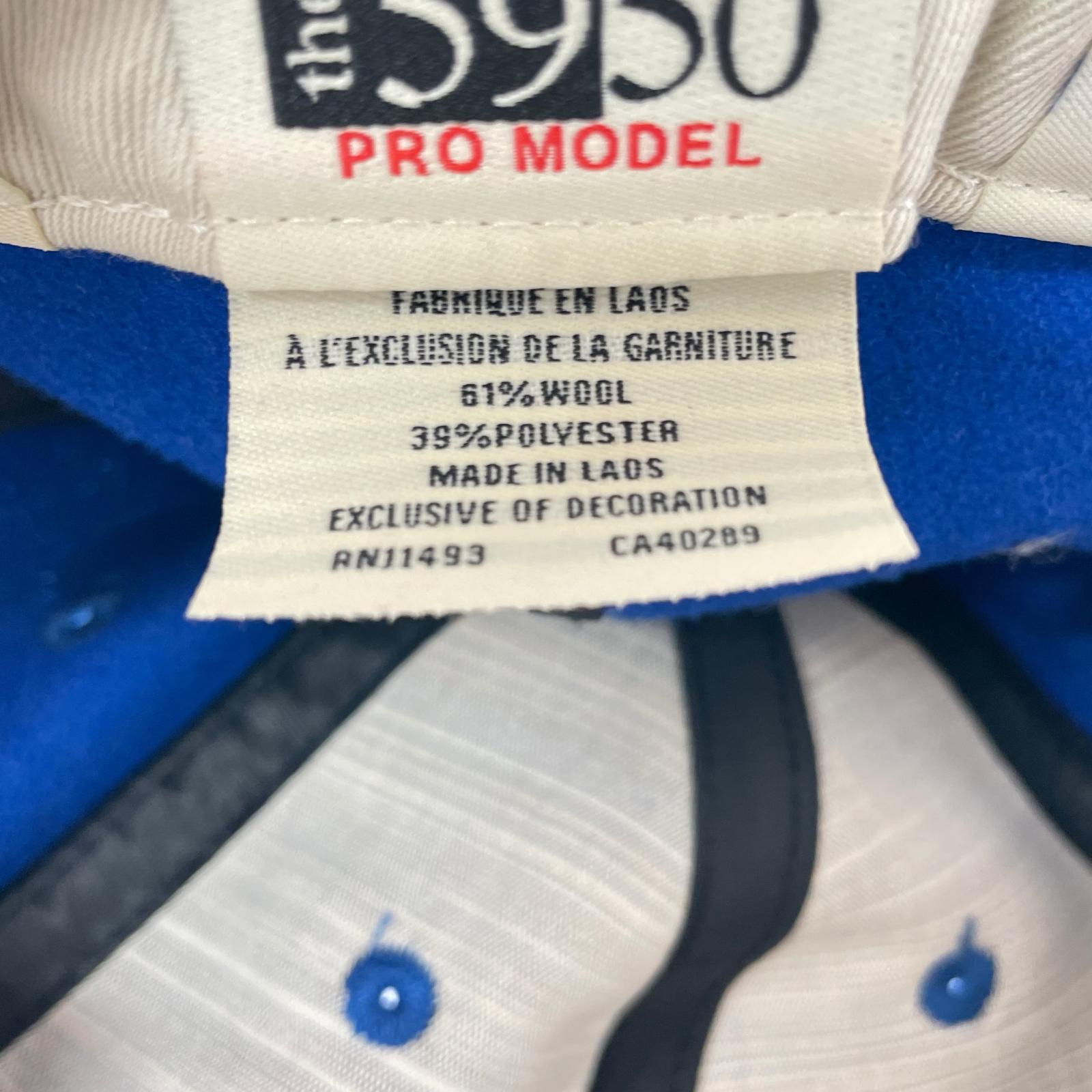 キャップ NEW ERA×ESSENTIALS FEAR OF GOD 59FIFTY キャップ ブルー
