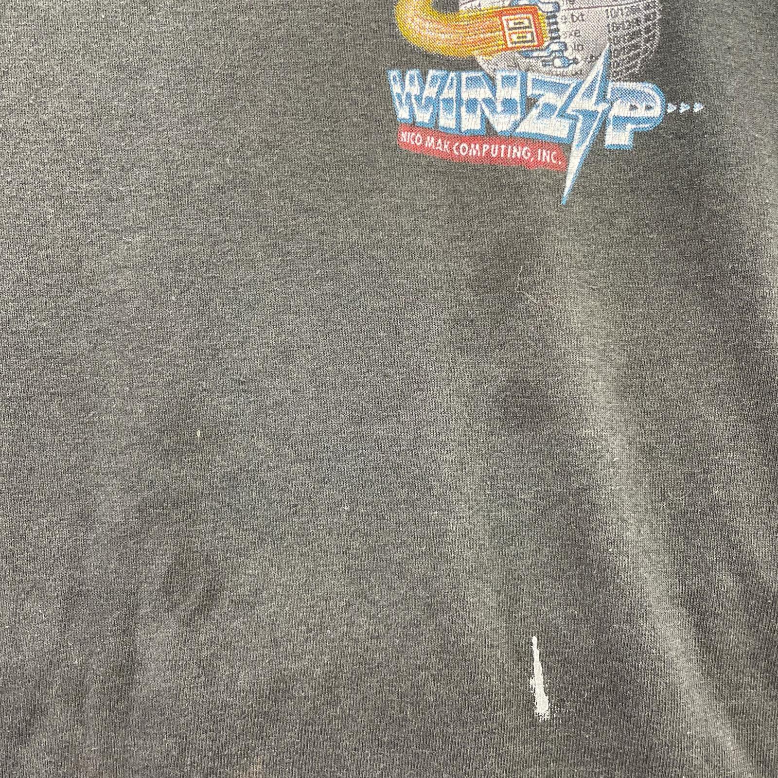 半袖Ｔシャツ FRUIT OF THE LOOM/WINZIP/インターネット/黒/XL ブラック