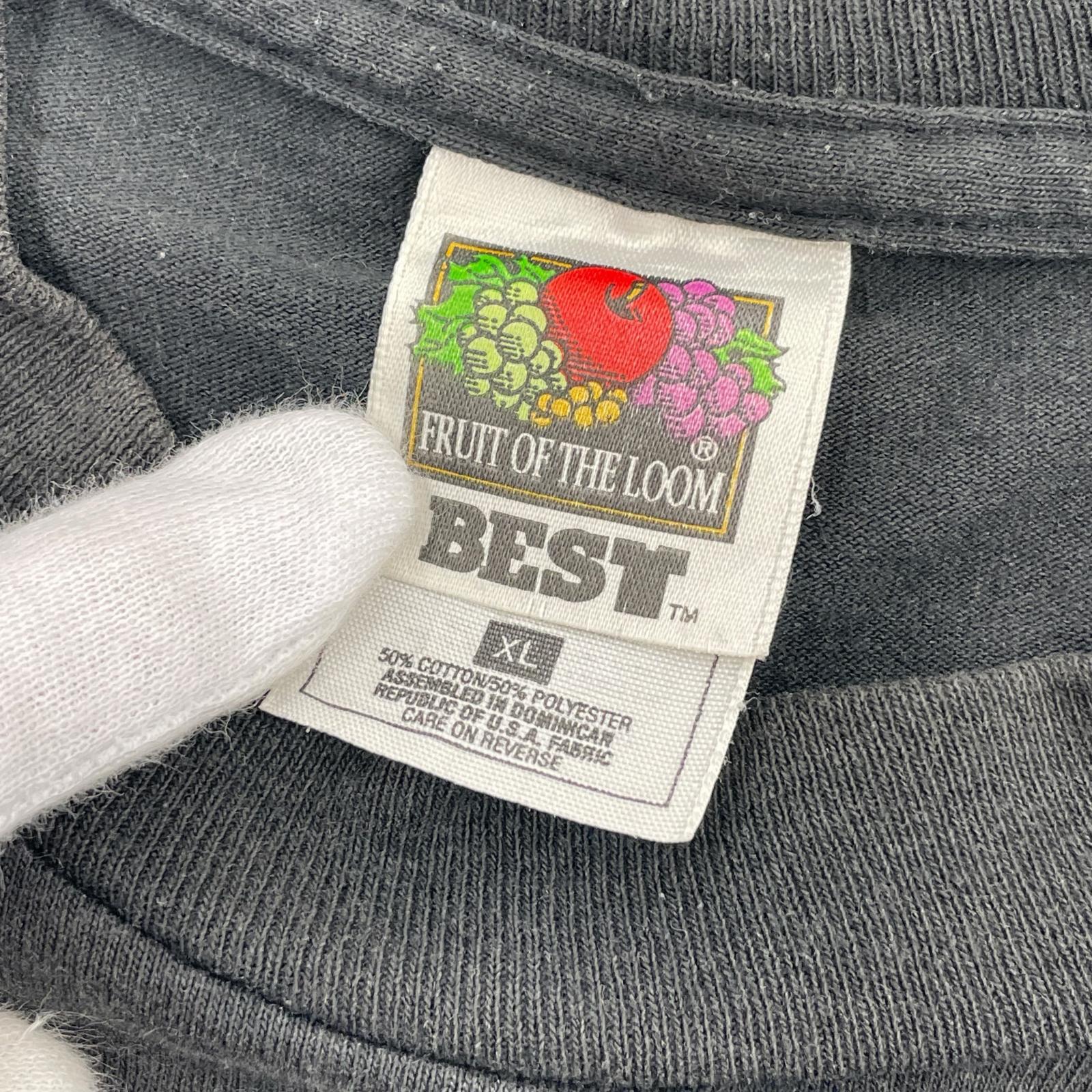 半袖Ｔシャツ FRUIT OF THE LOOM/WINZIP/インターネット/黒/XL ブラック
