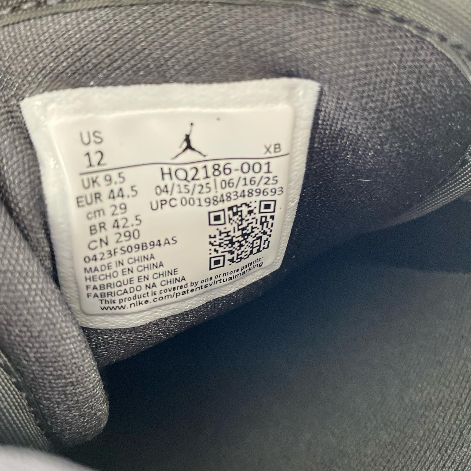 スニーカー AIR JORDAN 1 MM LOW V3 29cm (US11 UK10 1/2 EU48) グレー