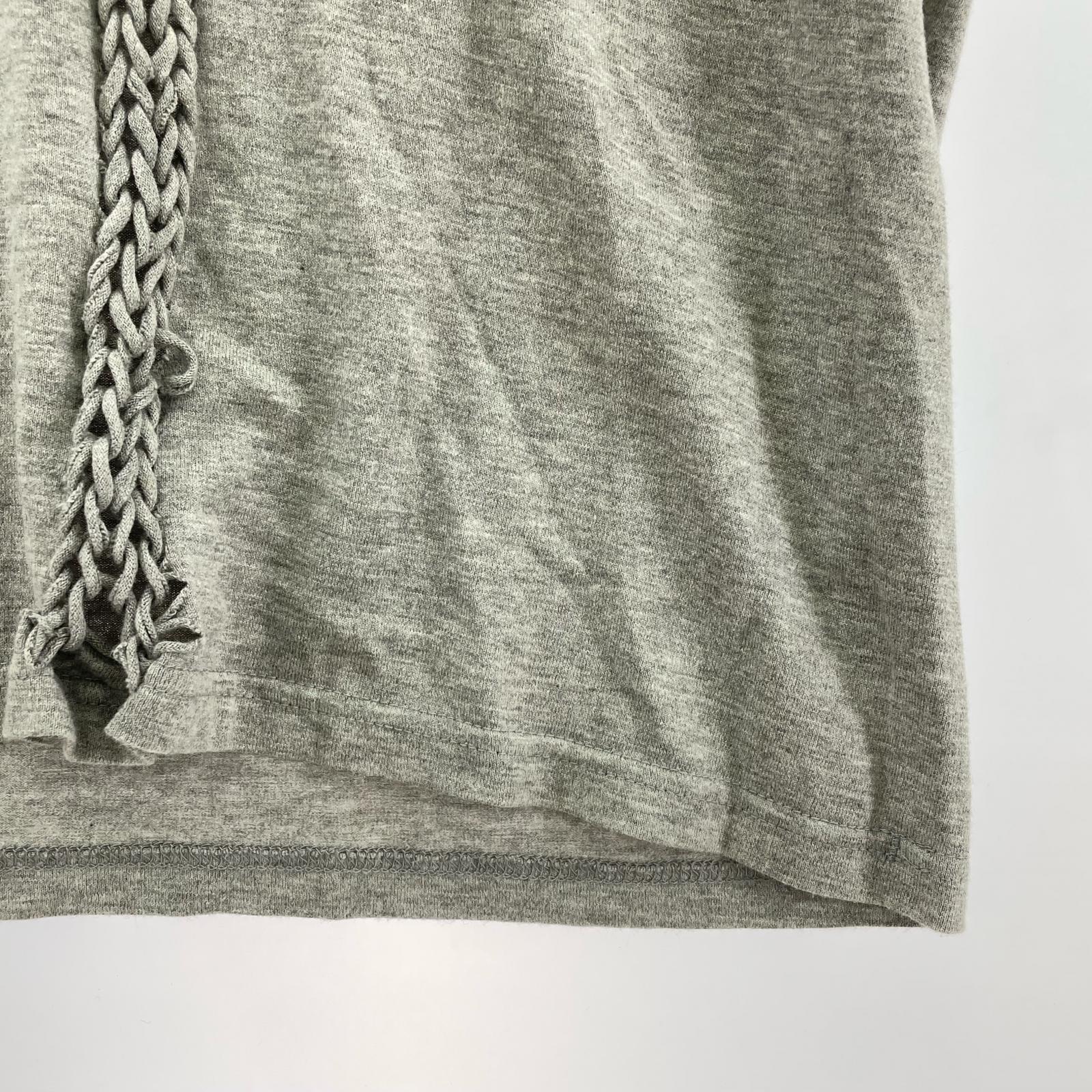半袖Ｔシャツ 07SS 編み込み SSTシャツ グレー