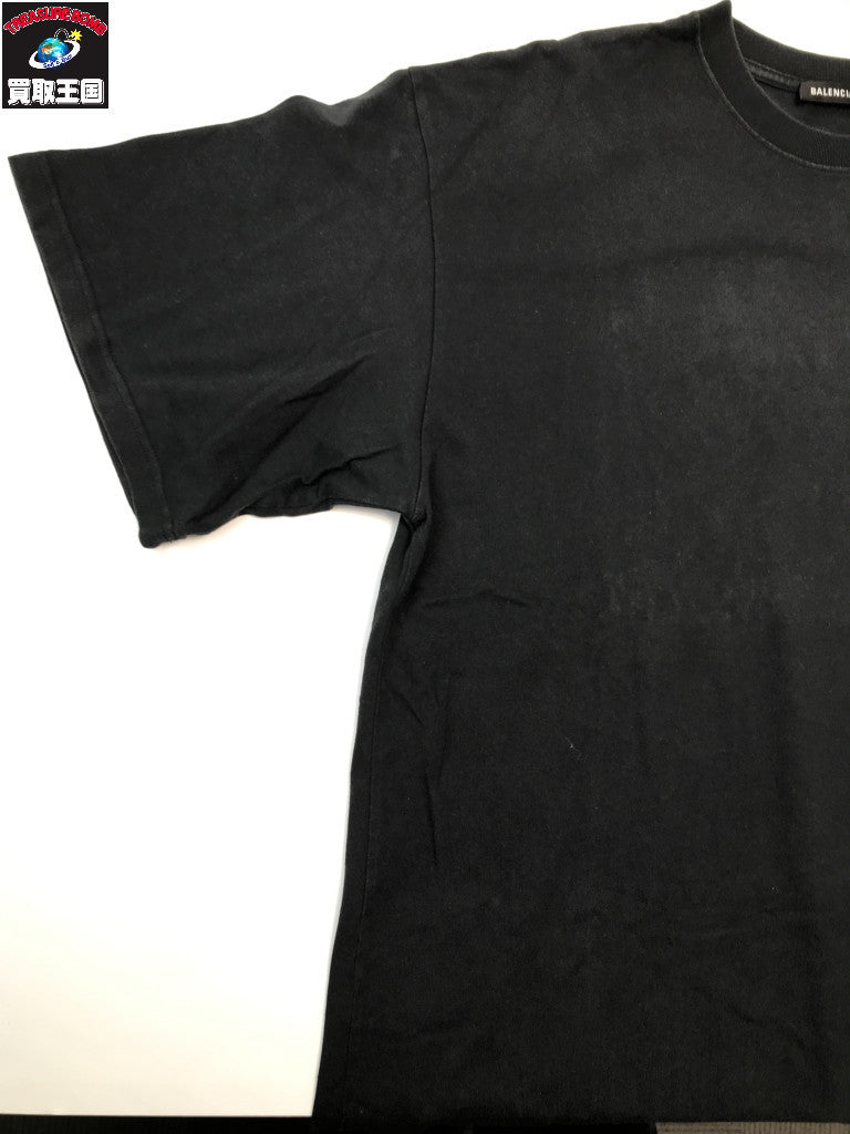 BALENCIAGA/バックプリント/Tシャツ