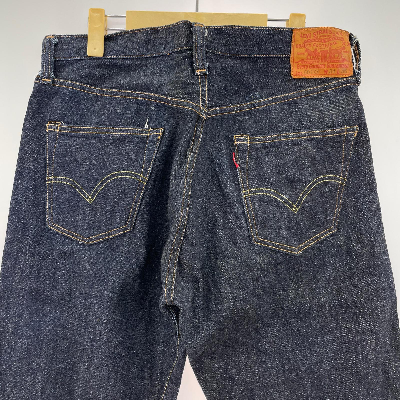 デニムパンツ 00s 501 47年復刻 LOT47501 BIGE (34) 34 ネイビー