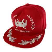 キャップ SPACE INVADER レッド レッド