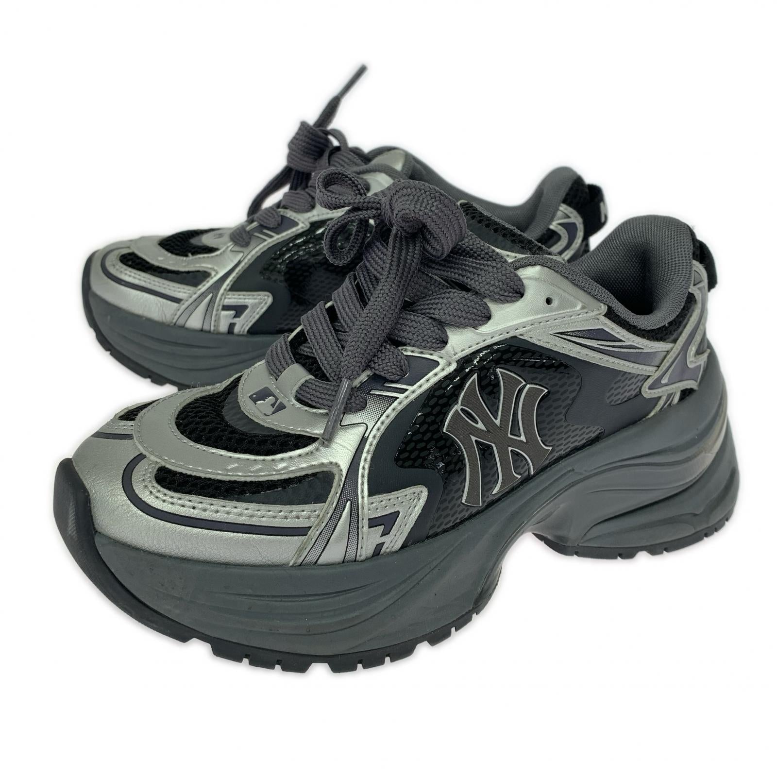 スニーカー MLB CURVE RUNNER 23.5 23.5cm (US5 1/2 UK5 EU37) ブラック