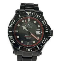 腕時計 KENTEX MARINEMAN SEAHORSE DIVER ブラック