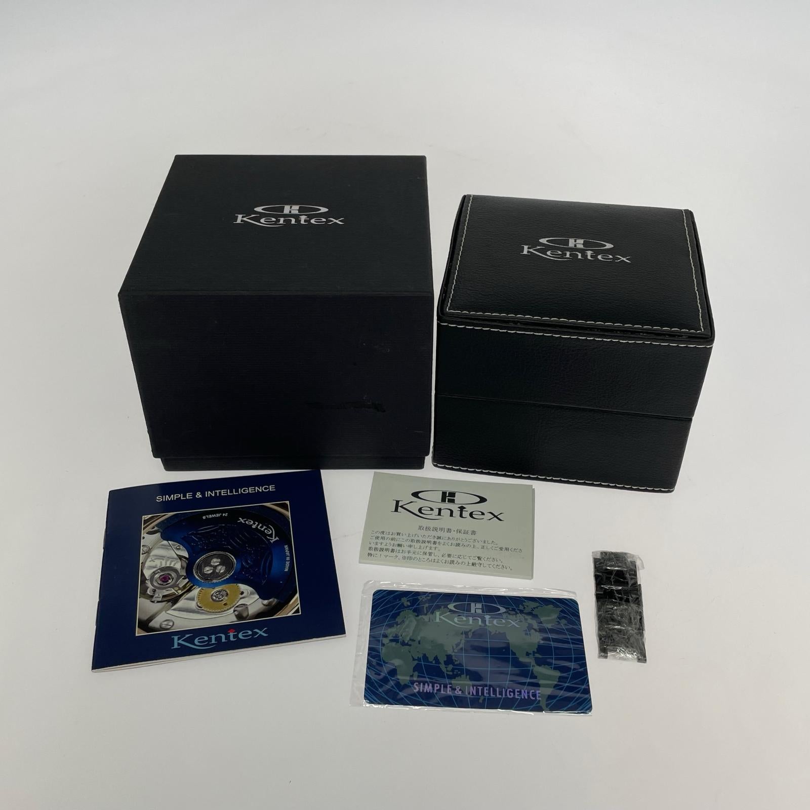 腕時計 KENTEX MARINEMAN SEAHORSE DIVER ブラック