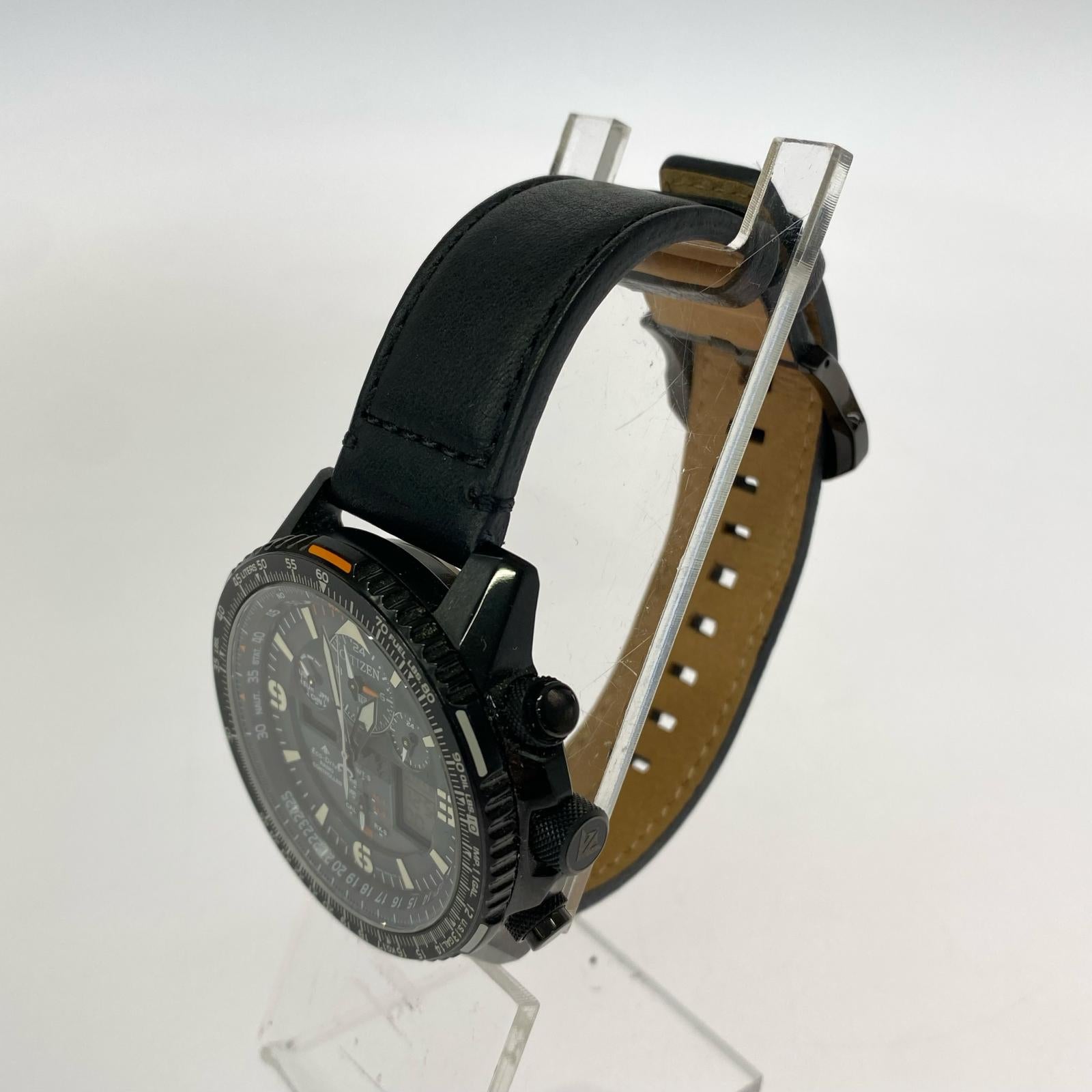 腕時計 SKYHAWK ECO DRIVE ブラック