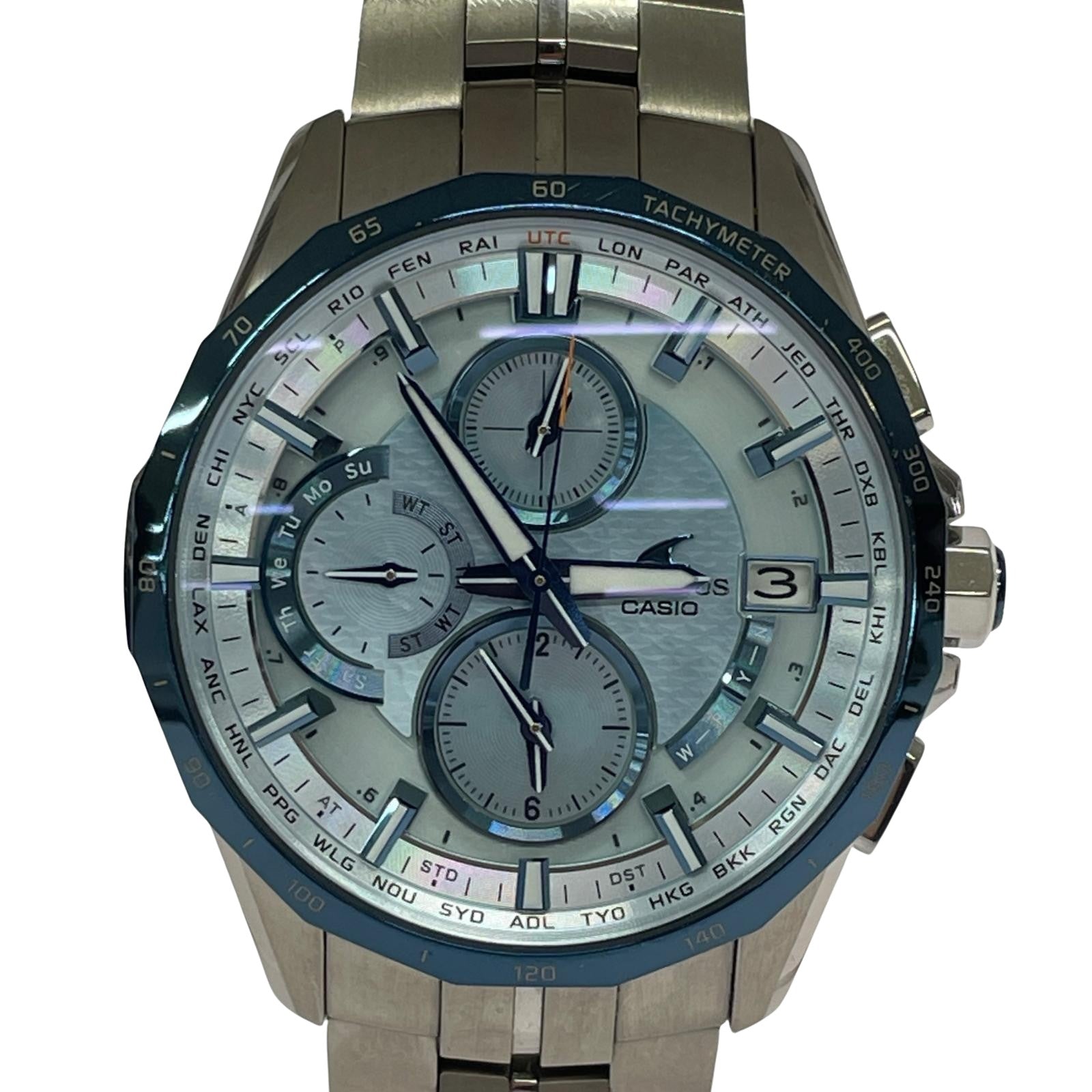 腕時計 OCEANUS OCW-S3000P-2AJF マンタ白蝶貝文字盤