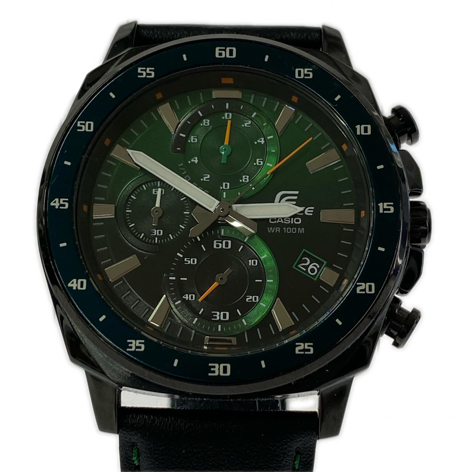 腕時計 EDIFICE EFV-600CL-3A GREEN