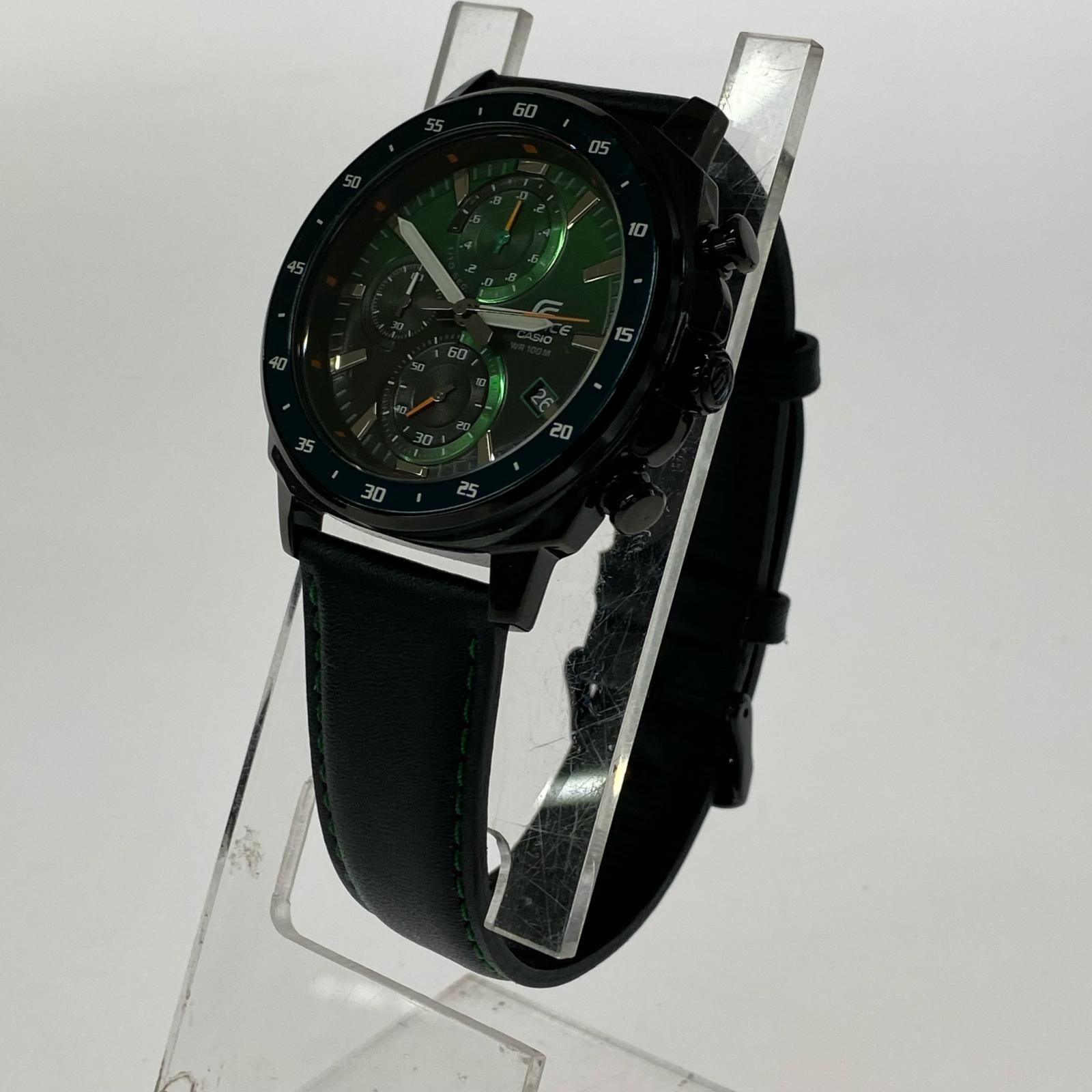 腕時計 EDIFICE EFV-600CL-3A GREEN