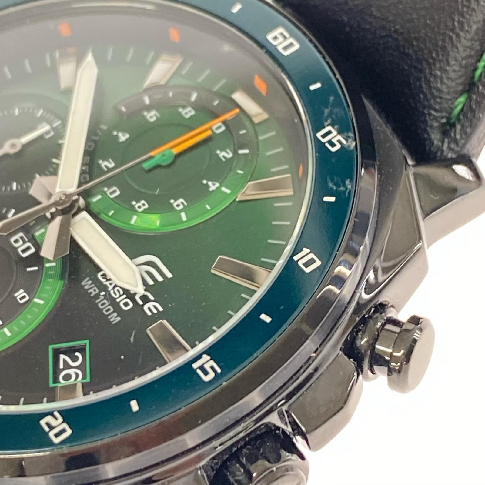 腕時計 EDIFICE EFV-600CL-3A GREEN