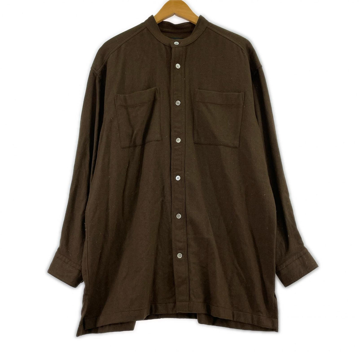 長袖シャツ ISSEY MIYAKE 長袖シャツ L ブラウン