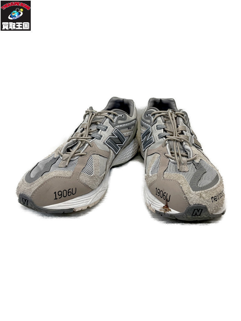 スニーカー NEW BALANCE×N.HOLLYWOOD M1906NIH ｽﾆｰｶｰ 28.0 ｸﾞﾚｰ