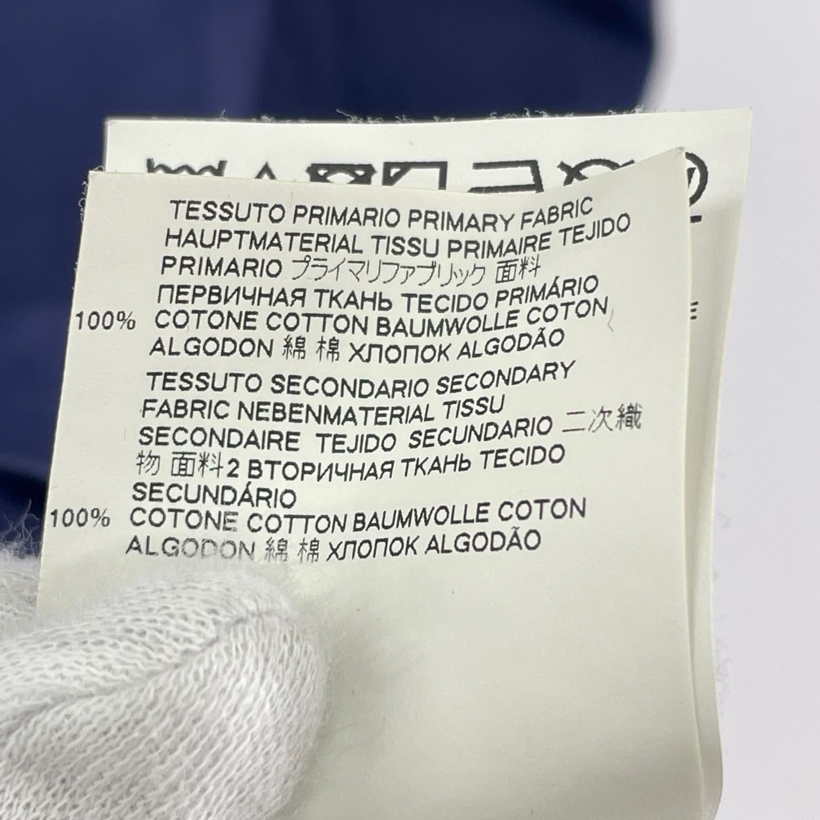 半袖Ｔシャツ MARNI ロゴプリントTee 44 紺 44 ネイビー
