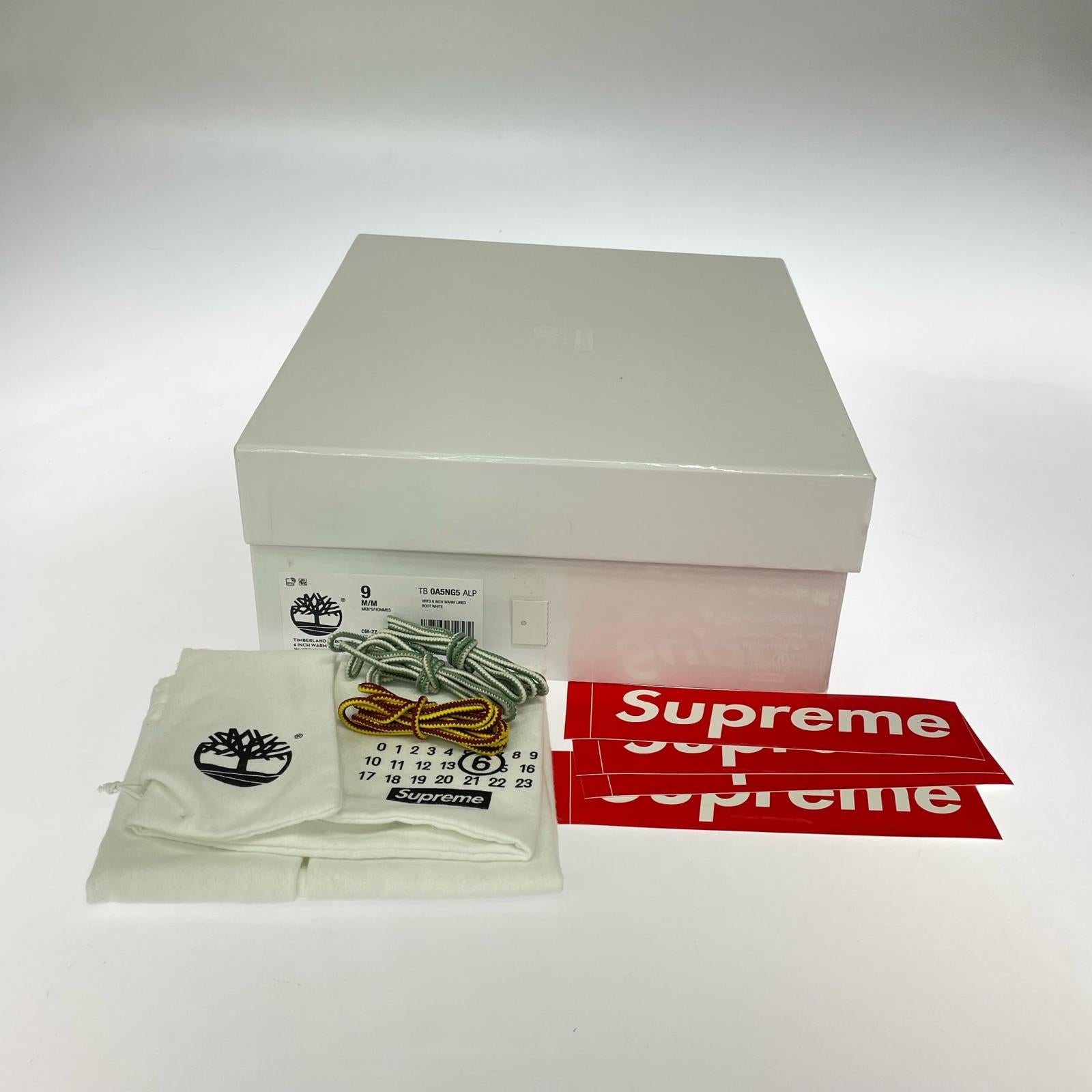 ブーツ × MM6 × Timberland Money 27cm (US9 UK8 1/2 EU44) ホワイト