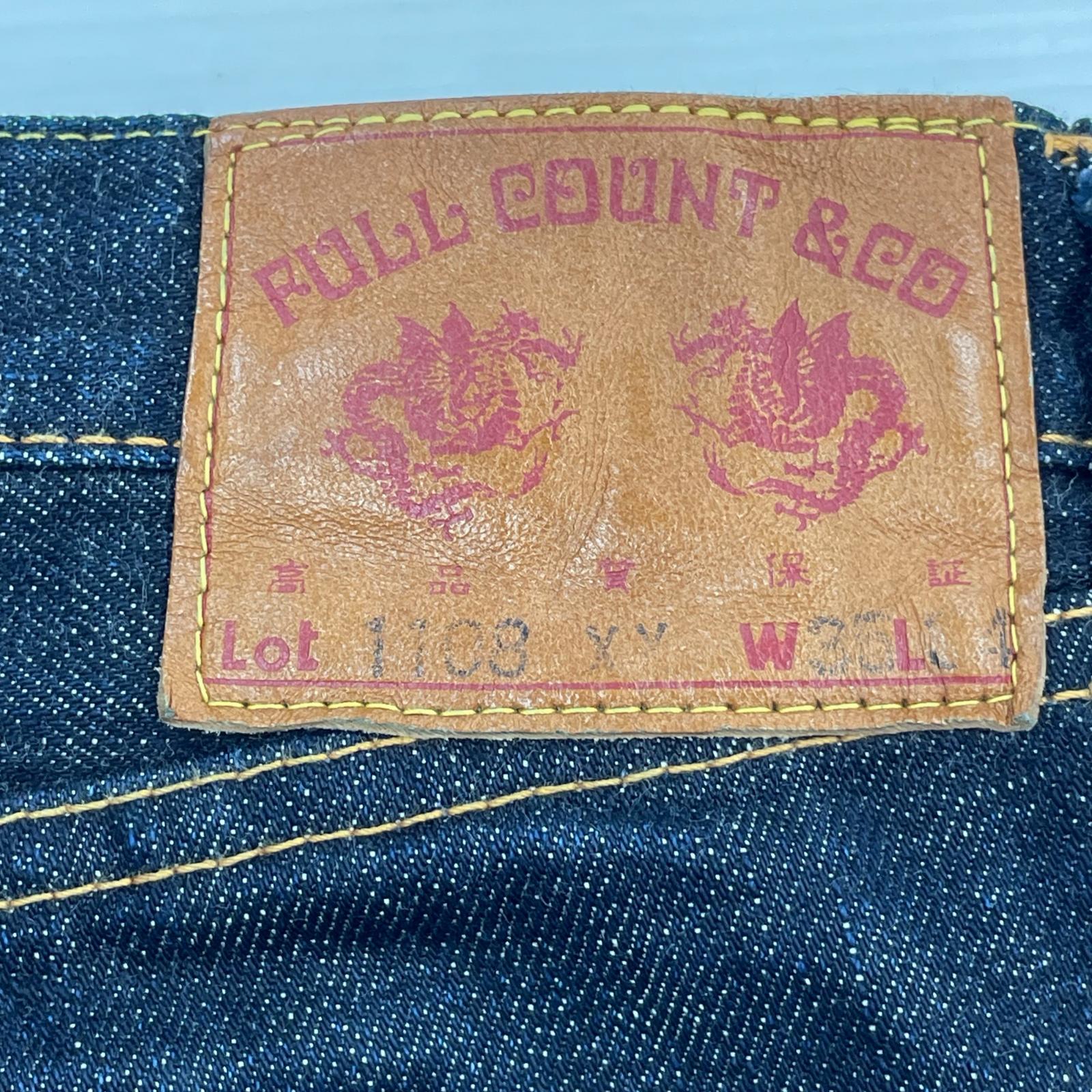 デニムパンツ FULLCOUNT 1088XX デニムパンツ 濃紺 W35