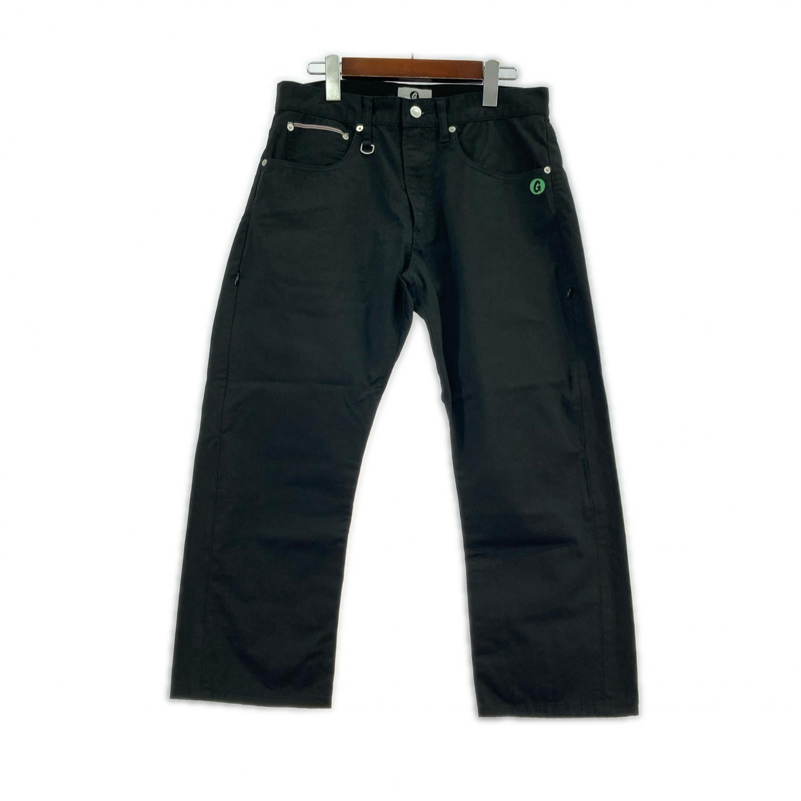 パンツ ベンチレーション クロップドパンツ GE-132005 (M) ブラック M ブラック