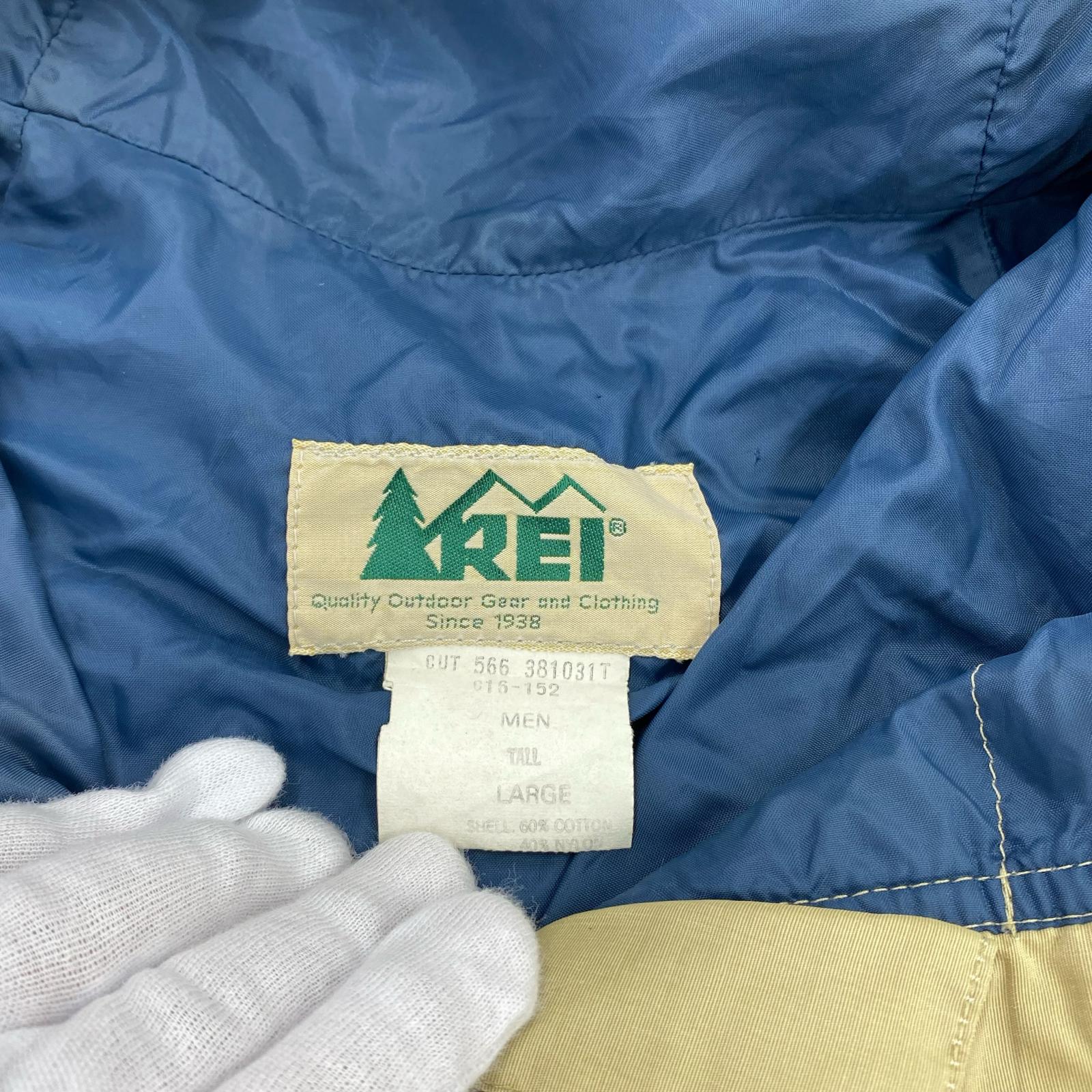 マウンテンパーカー REI 茶 L ブラウン