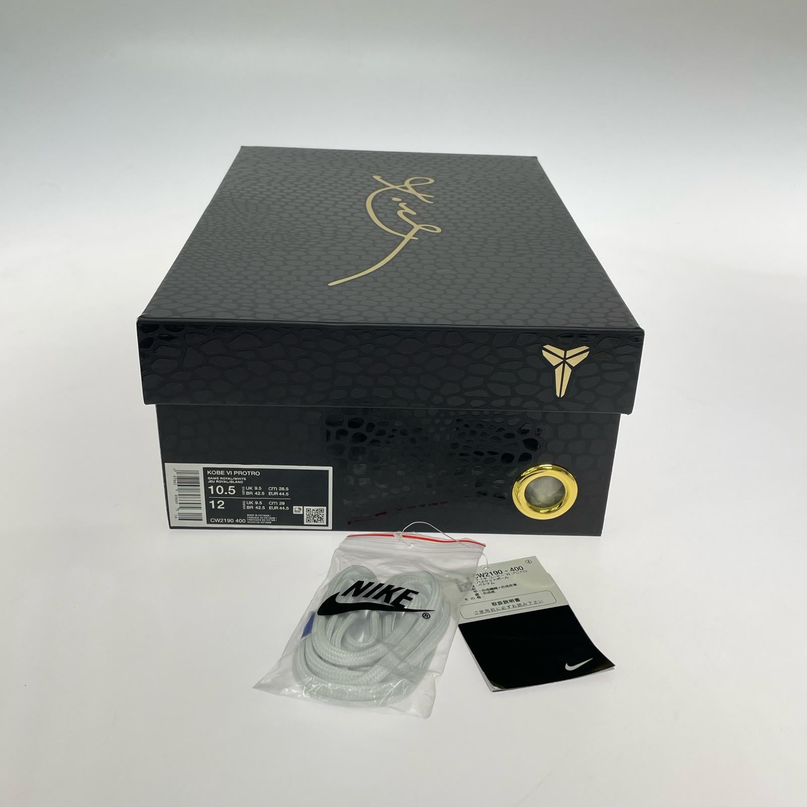 スニーカー Kobe 6 Protro/28.5cm/CW2190-400 28.5cm (US10 1/2 UK10 EU47) ブルー