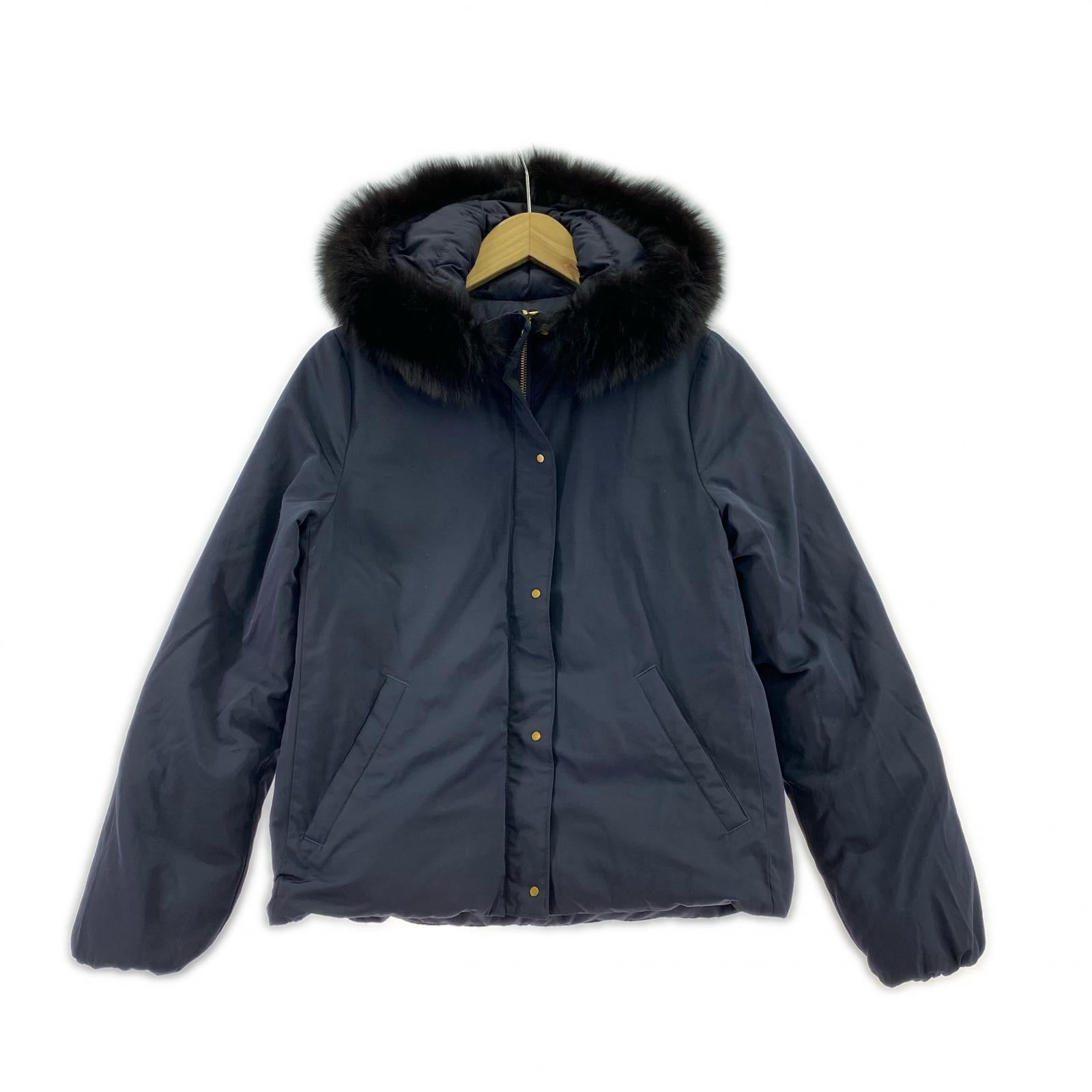 ダウンジャケット green label relaxing リバーシブルダウンジャケットBK
