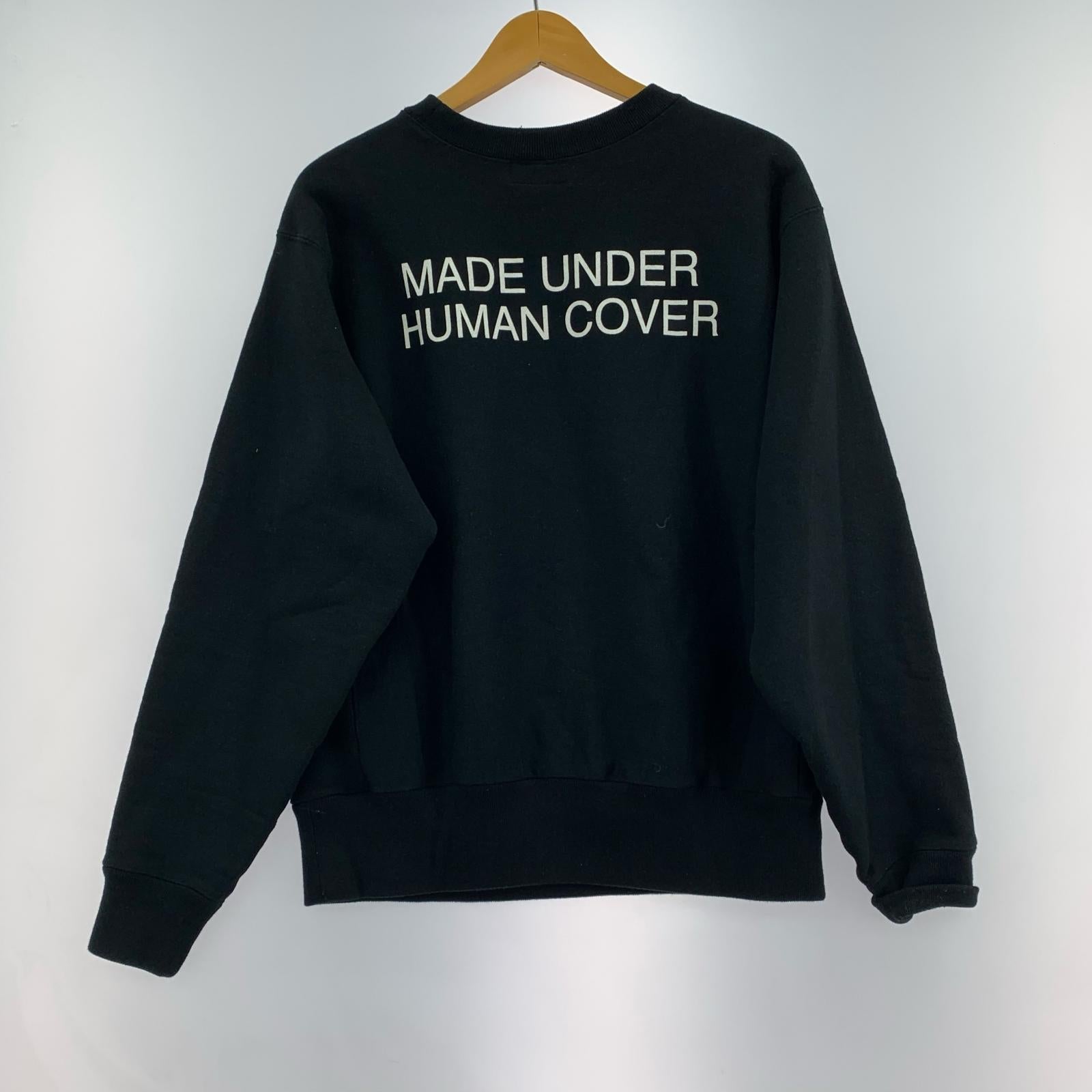スウェット ×UNDERCOVER Heavy Weight Sweatshirt 黒 S ブラック