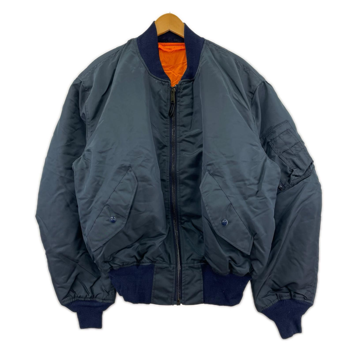 ジャケット 90s greenbrier ma-1 民間品 XL NVY LL ネイビー