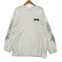 長袖Ｔシャツ ×TIM LEHI PARADISE 白 (L) L ホワイト