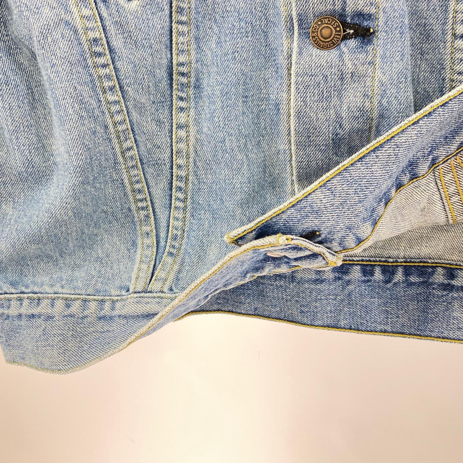 デニムジャケット Levi's デニムジャケット 3rd ボタン裏J30 ブルー