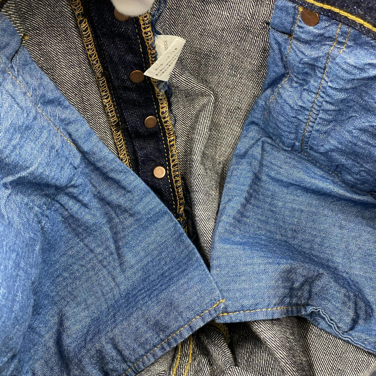 デニムパンツ S0105SS WWII Model 11.5oz Denim Pants 40 ネイビー