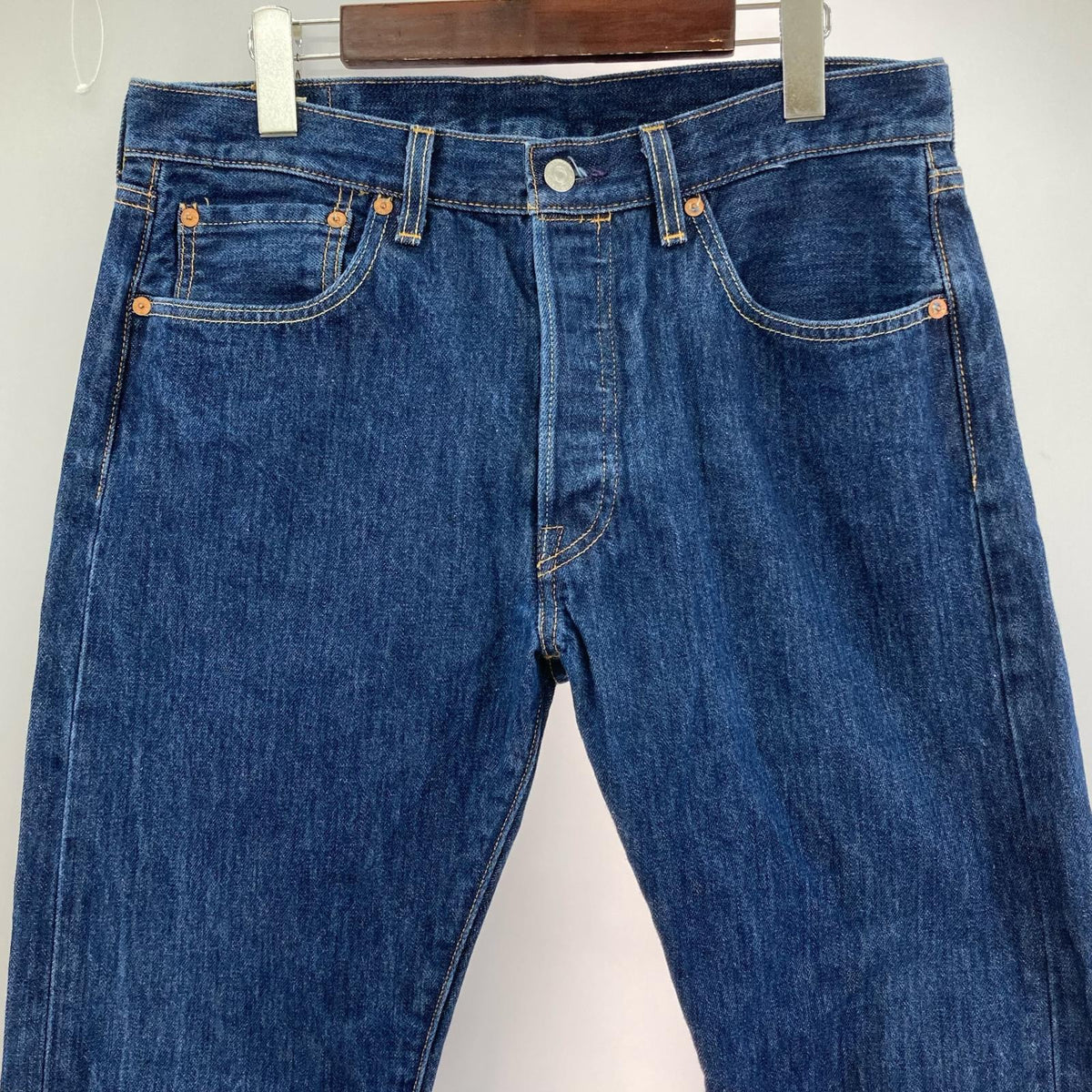 デニムパンツ PC9-00501-2453　USA　BIG E 32 ブルー