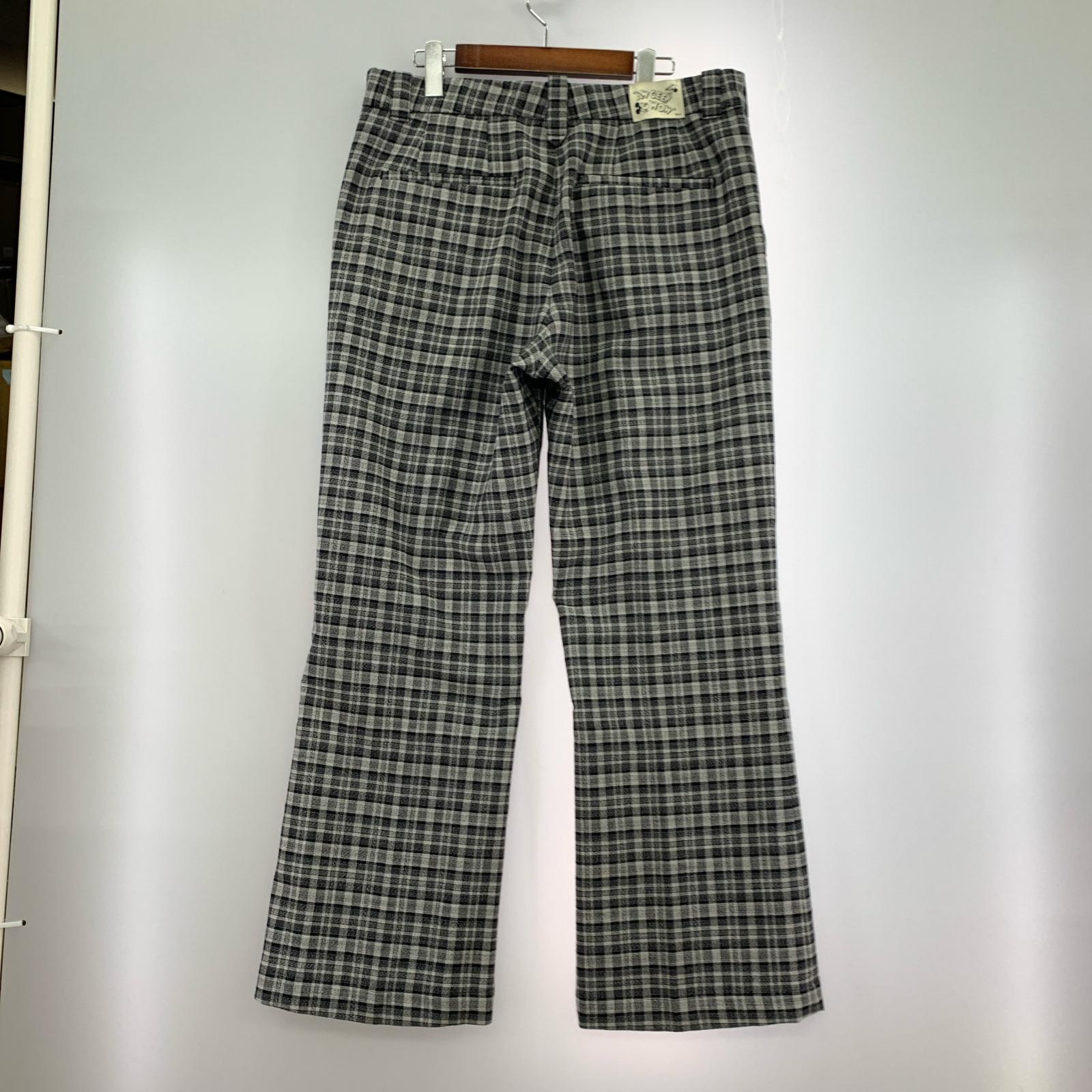 パンツ ×DIsney Flare Slacks 40 ブラック