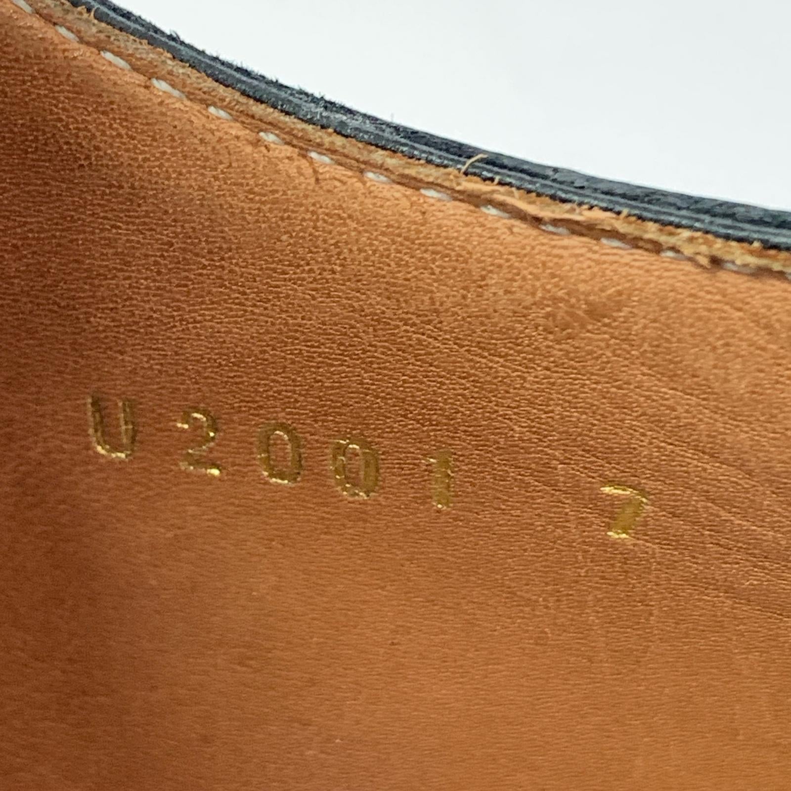シューズ UNION IMPERIAL/レザーシューズ/サイズ7 ブラック