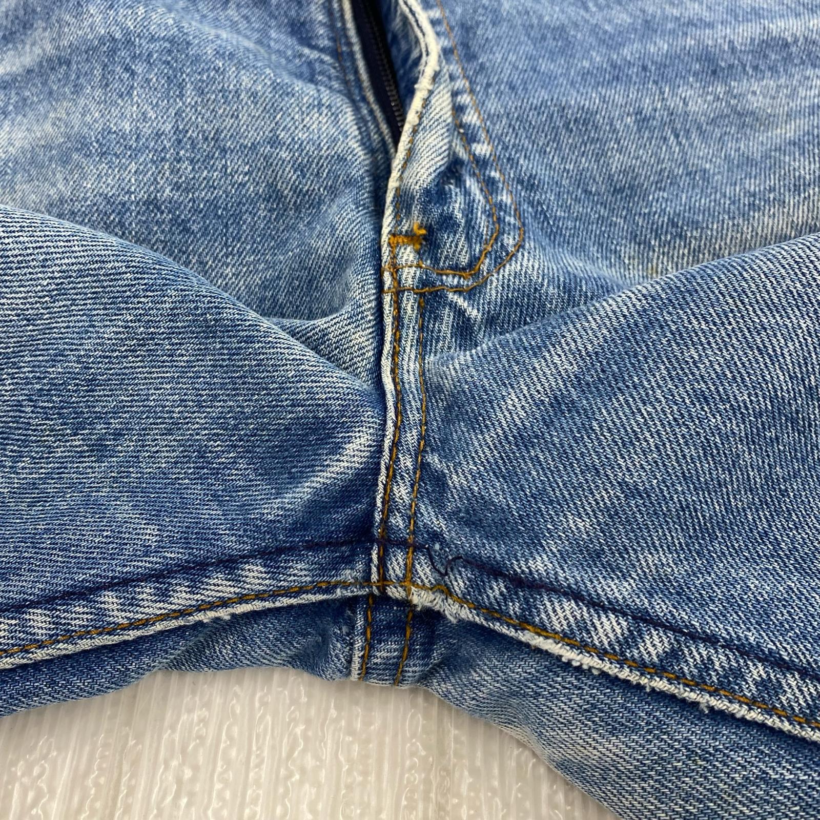デニムパンツ 80s 630 0217 オレンジタブ W34 L36 34 ブルー